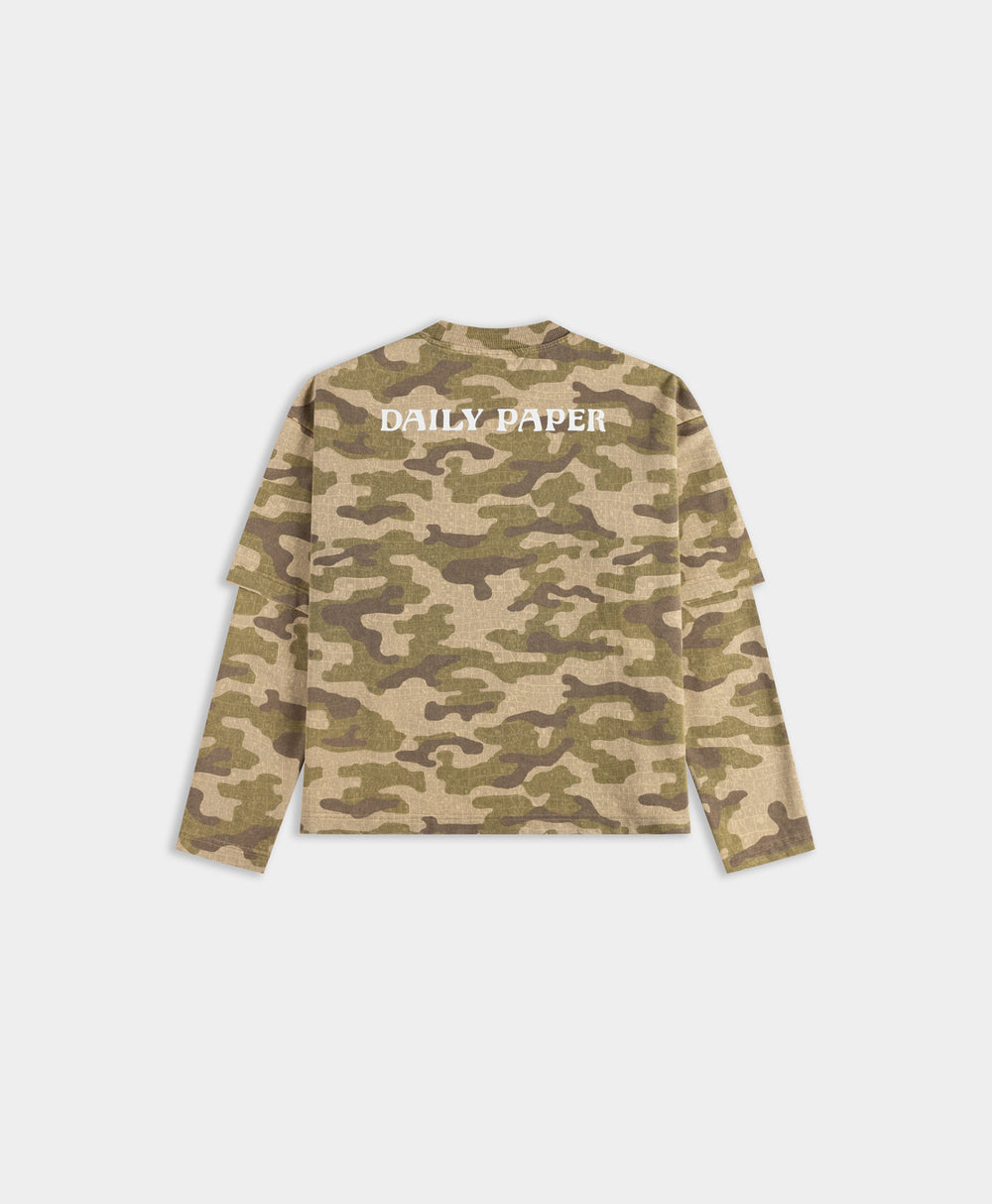 DP - Croc Camo Aop Layered Camo T-Shirt - Packshot - rear