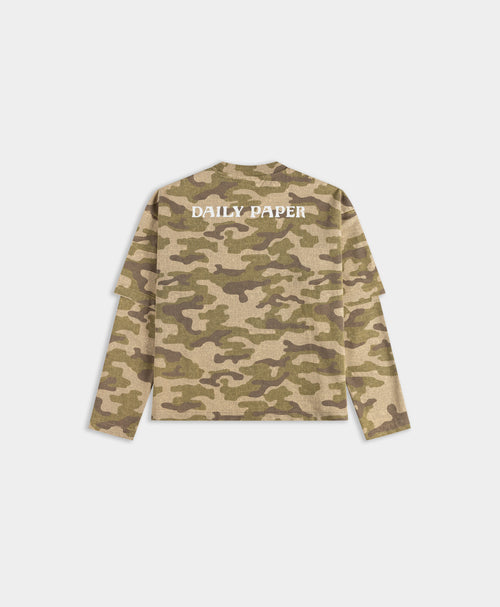 DP - Croc Camo Aop Layered Camo T-Shirt - Packshot - rear