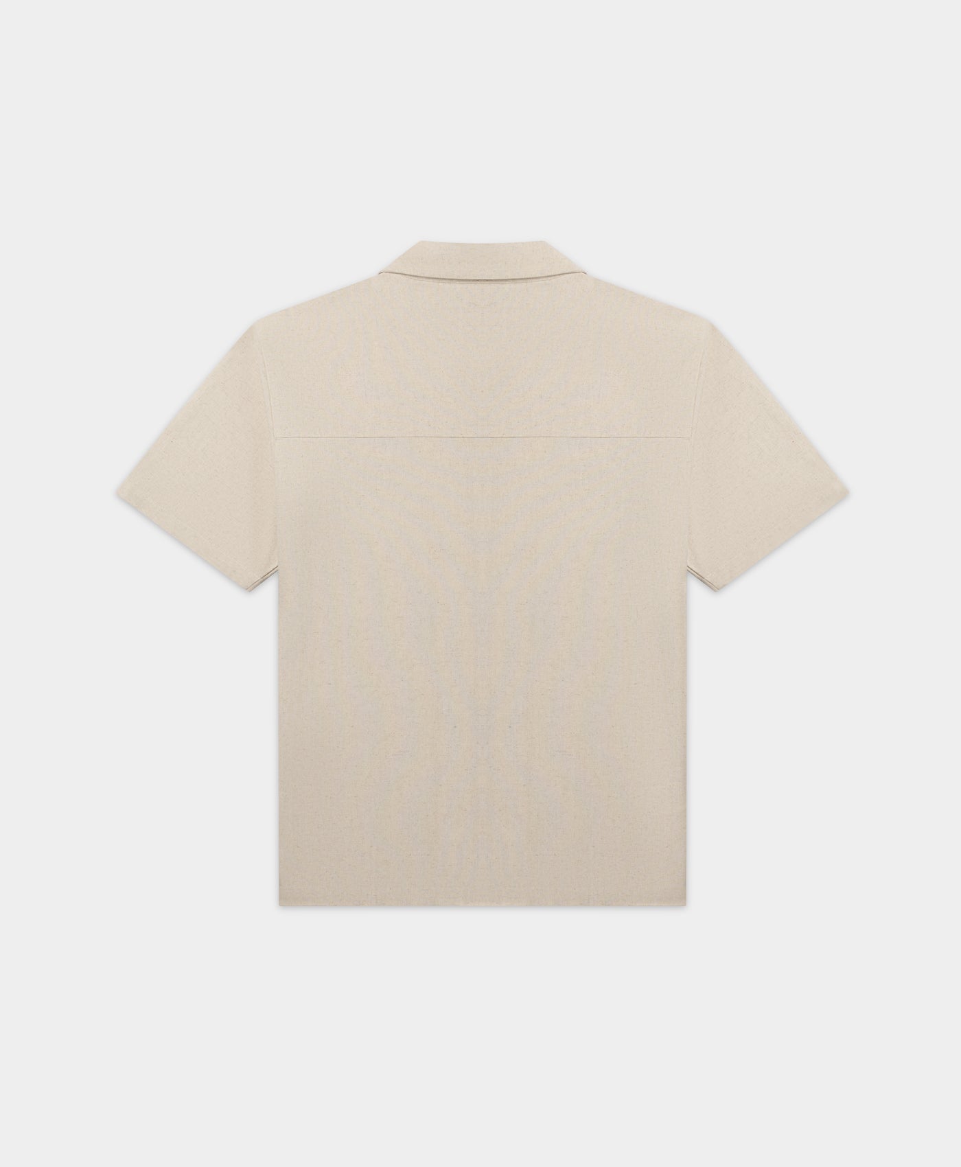 DP - Beige Linen Shirt - Packshot - rear