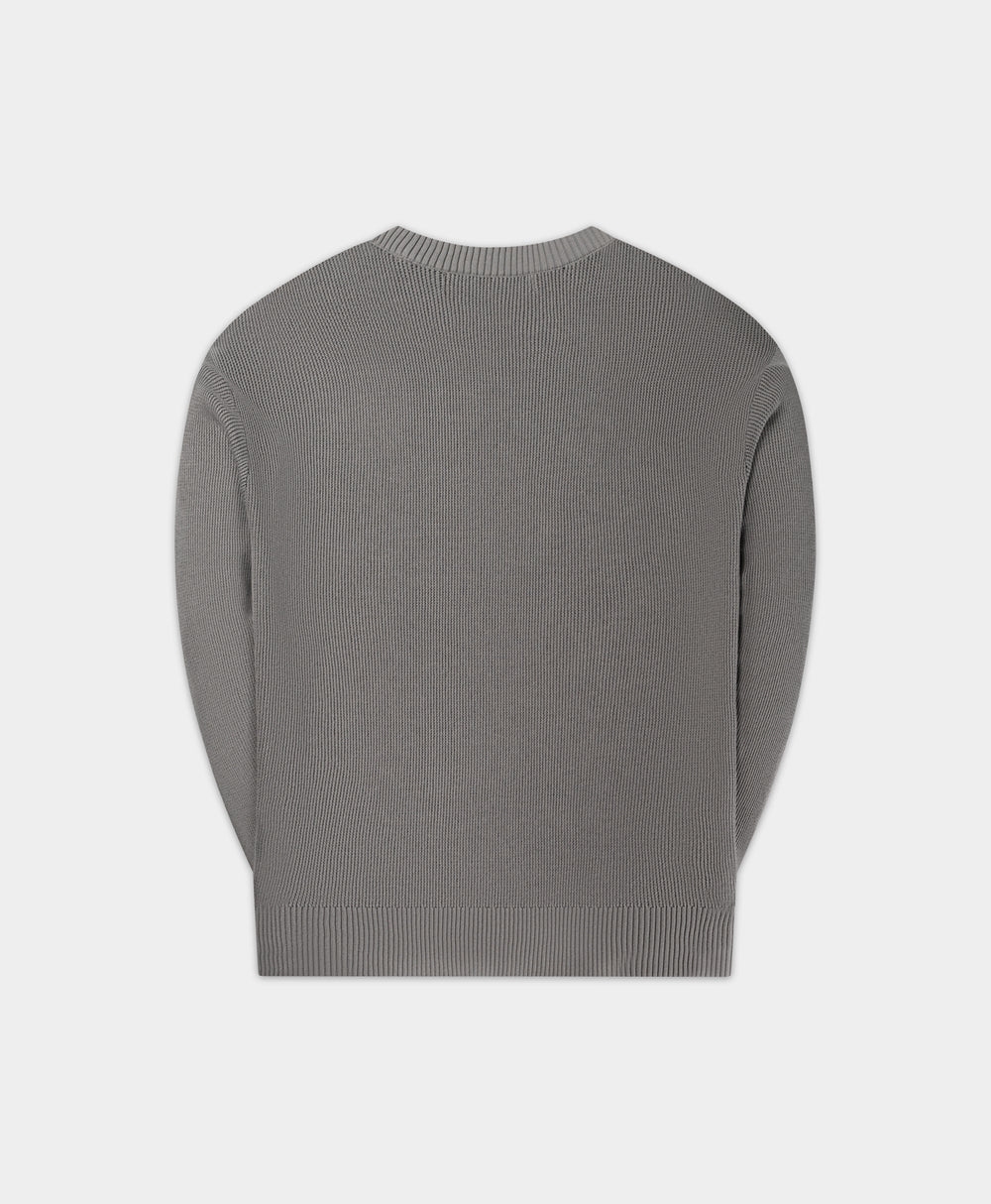 DP - Wet Weather Logo Knit Sweater - Packshot - rear