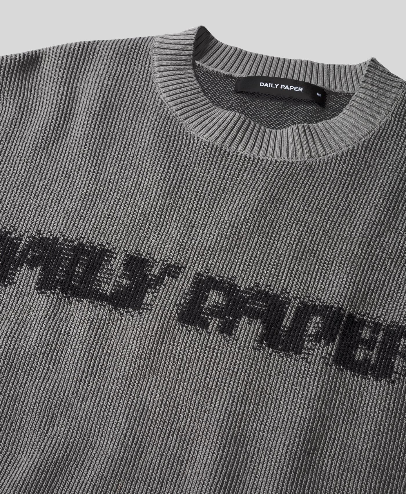 DP - Wet Weather Logo Knit Sweater - Packshot - detail