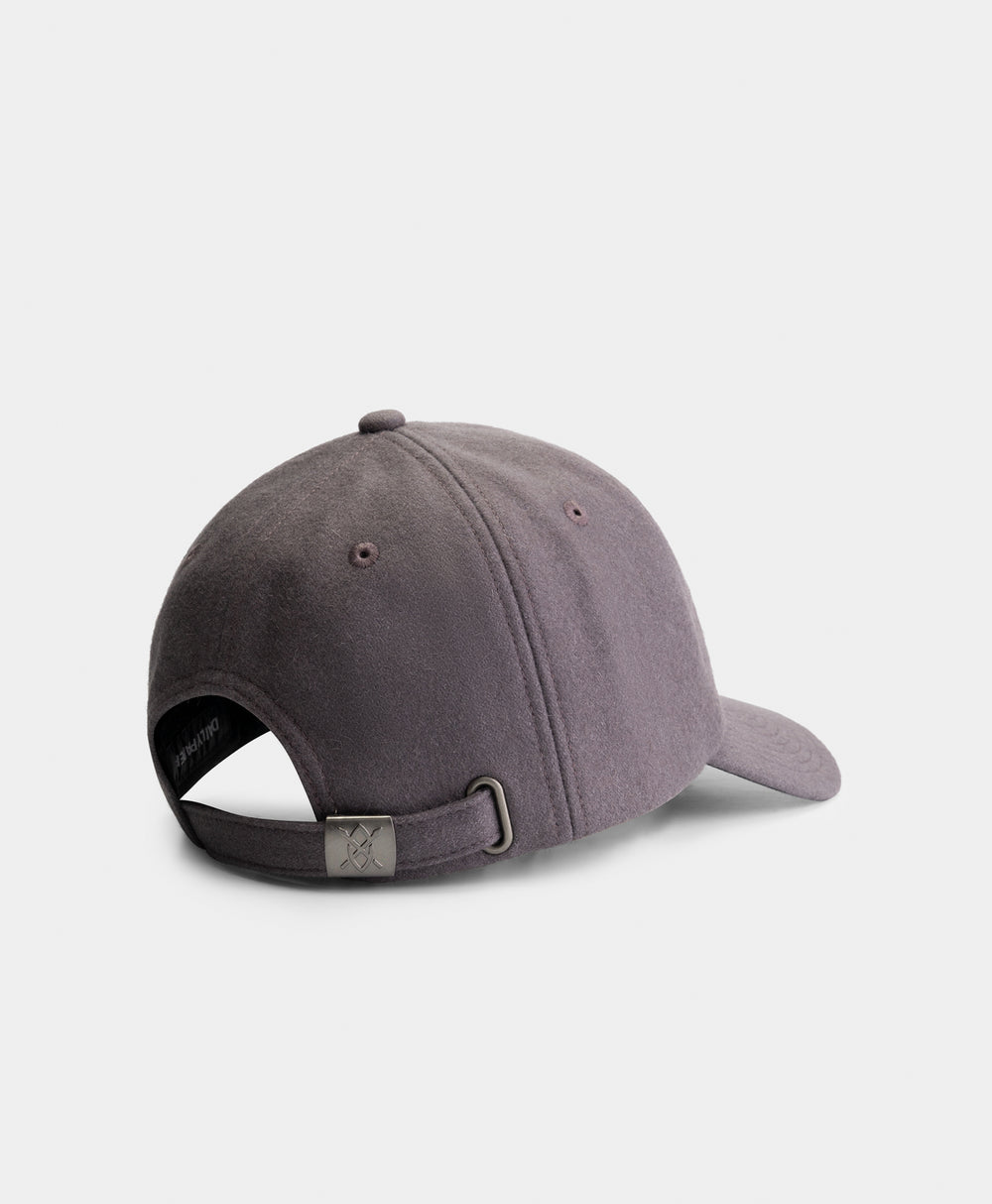 DP - Rabbit Grey Logo Wool Cap - Packshot - rear