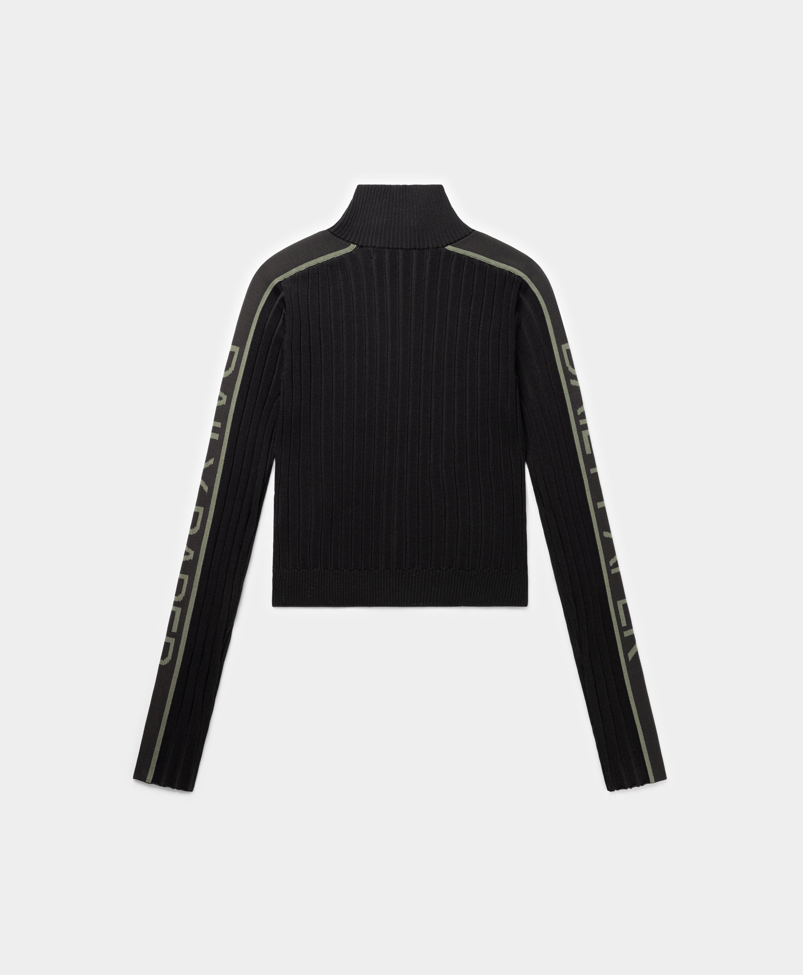 DP - Black Manoa Knit Sweater Cardigan - Packshot - Rear