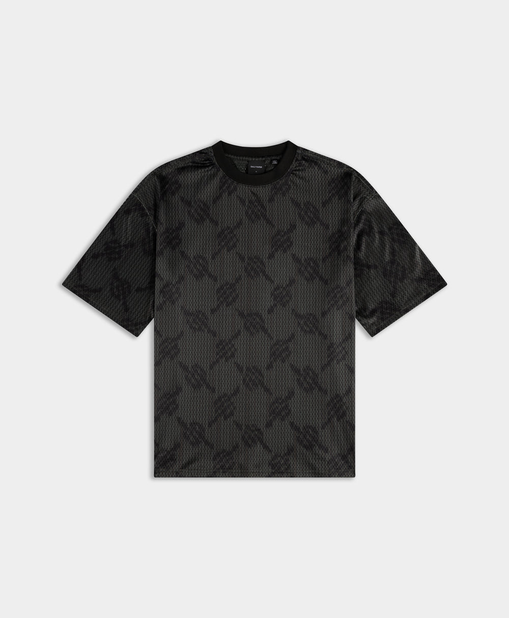 DP - Rosin Green Matchstick Mesh T-Shirt - Packshot - front 