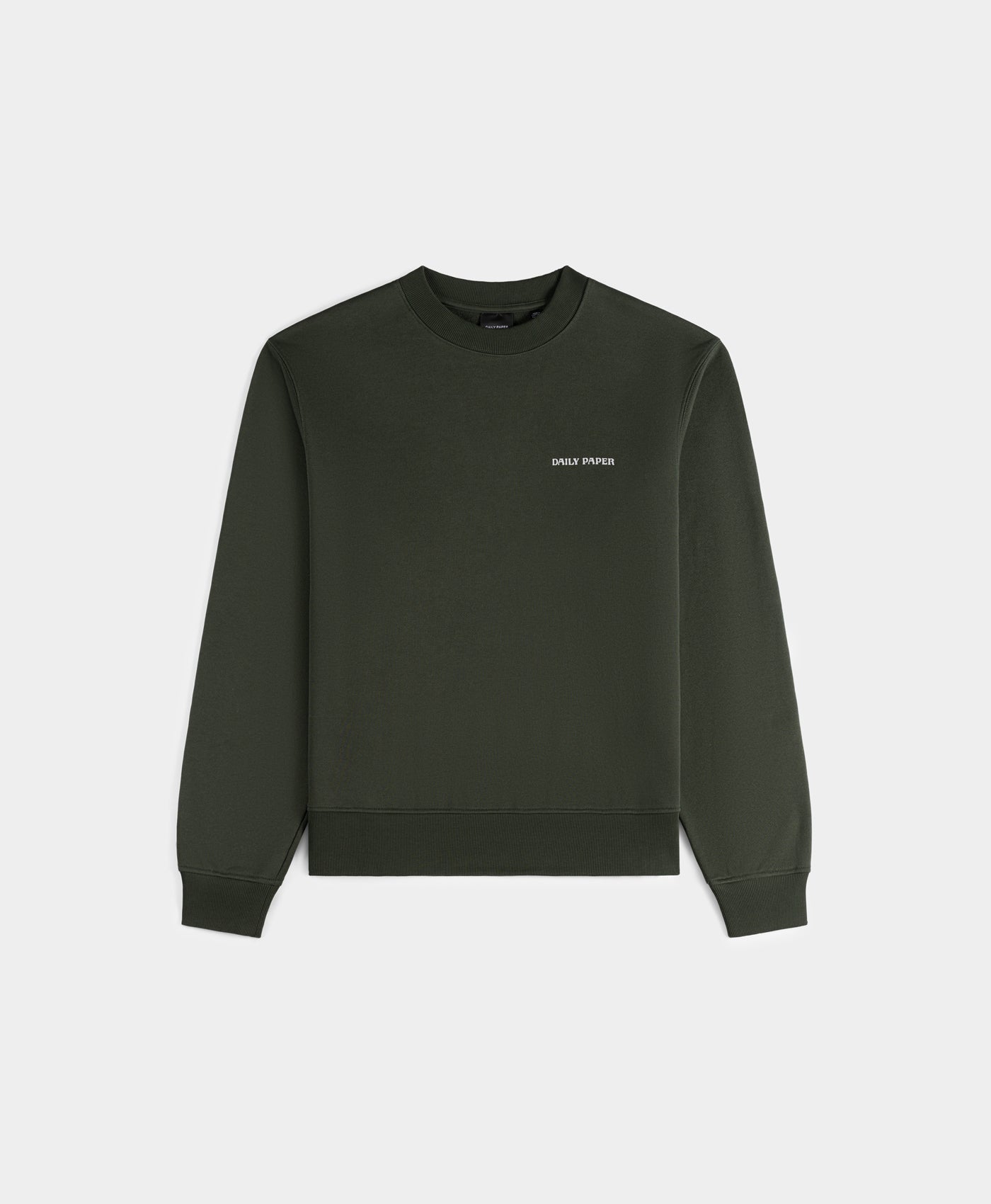 DP - Rosin Green Matchstick Shield Sweater - Packshot - front 