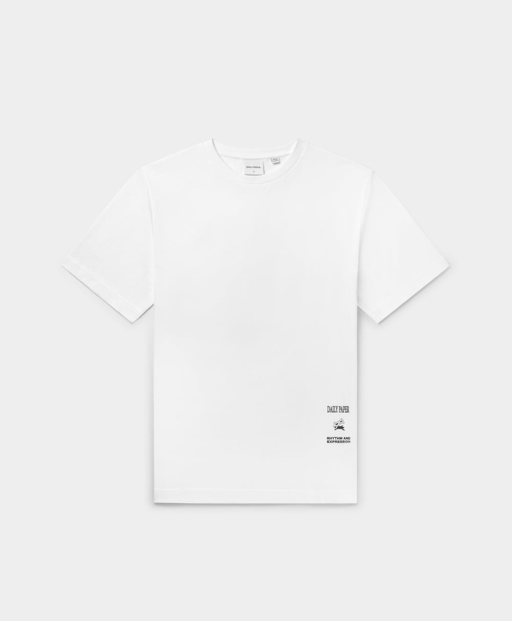DP - White Metronome T-Shirt - Packshot - Front