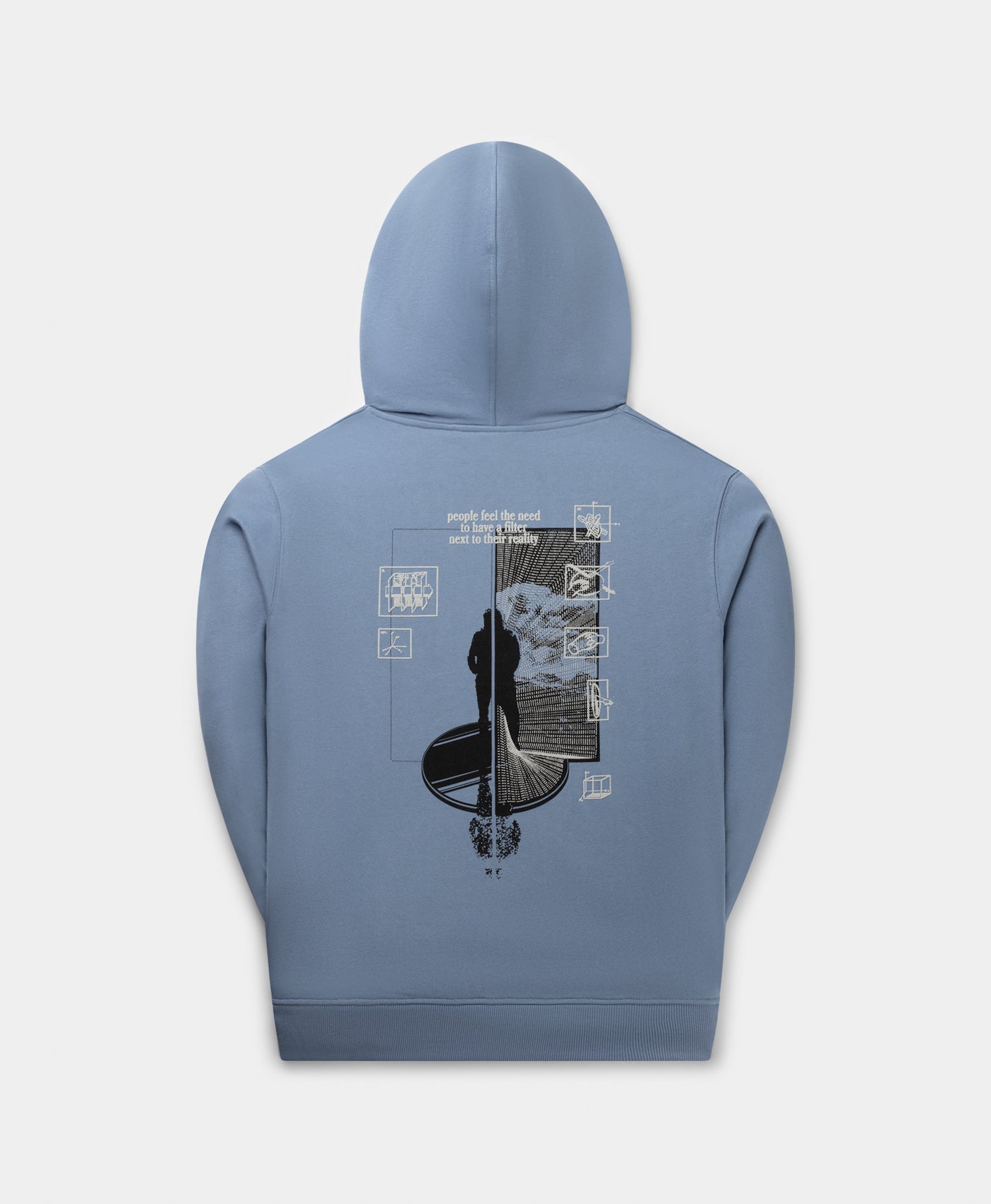 DP - Country Blue Mirror Hoodie - Packshot - rear