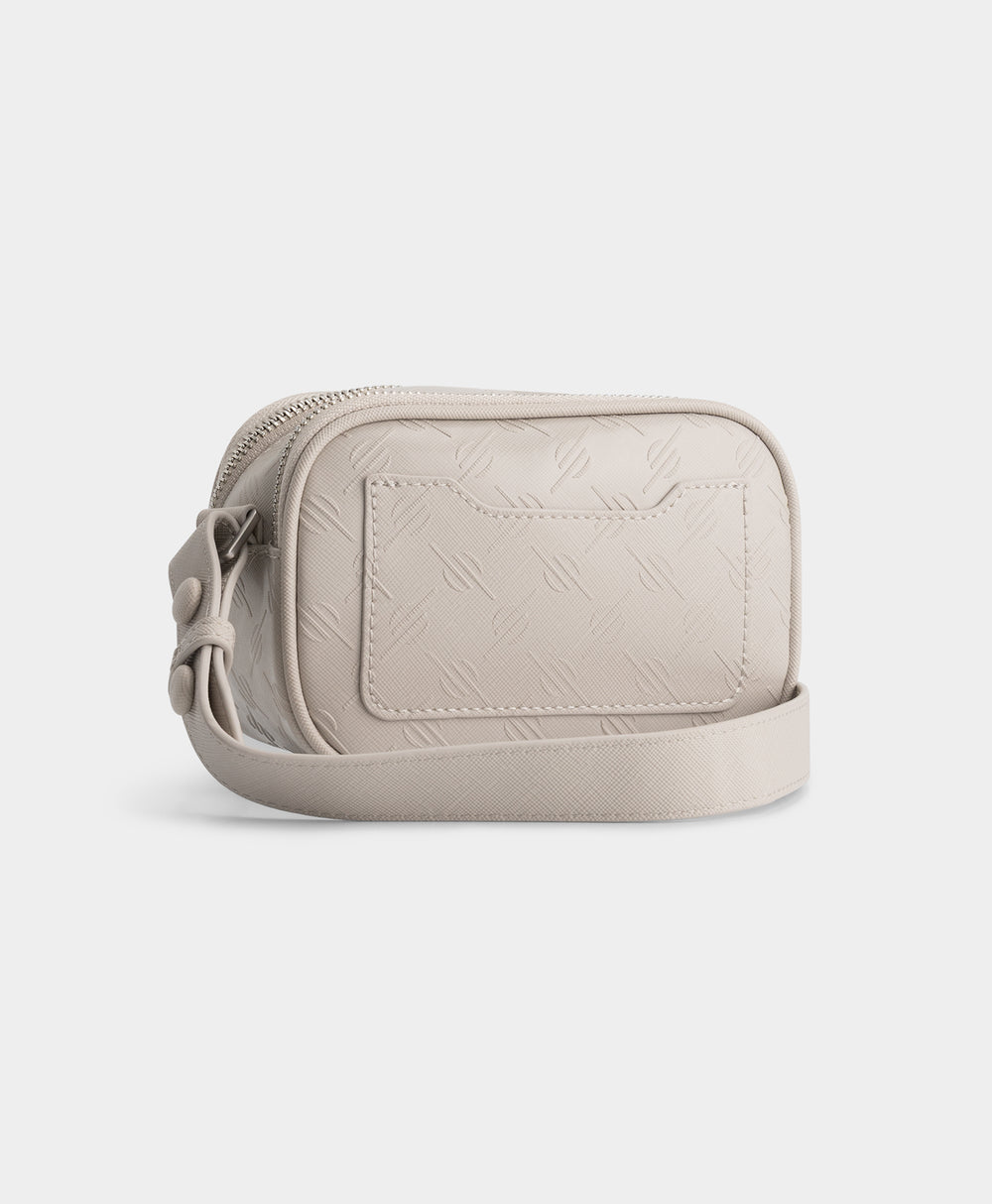 DP - Frost White May Monogram Bag - Packshot - Front