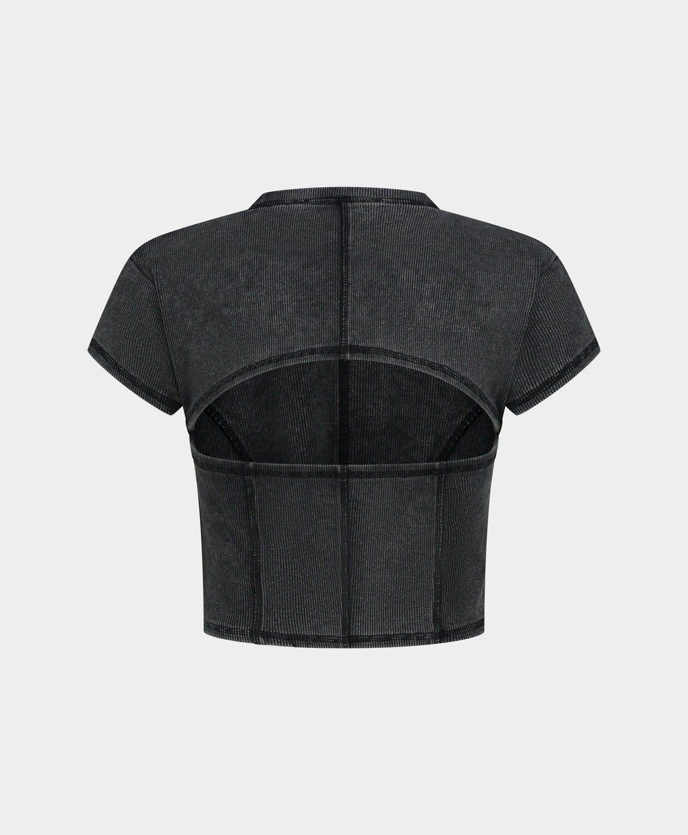 DP - Black Nalia T-shirt - Packshot - Rear