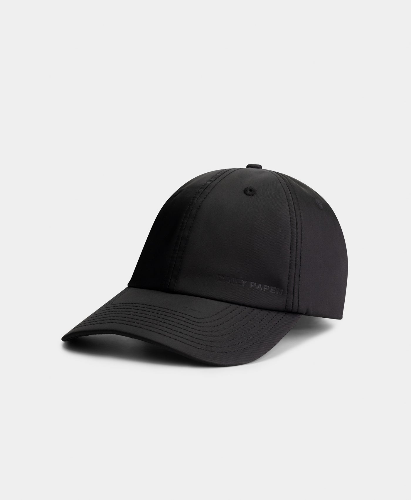 DP - Black Logo Nylon Cap - Packshot - front 