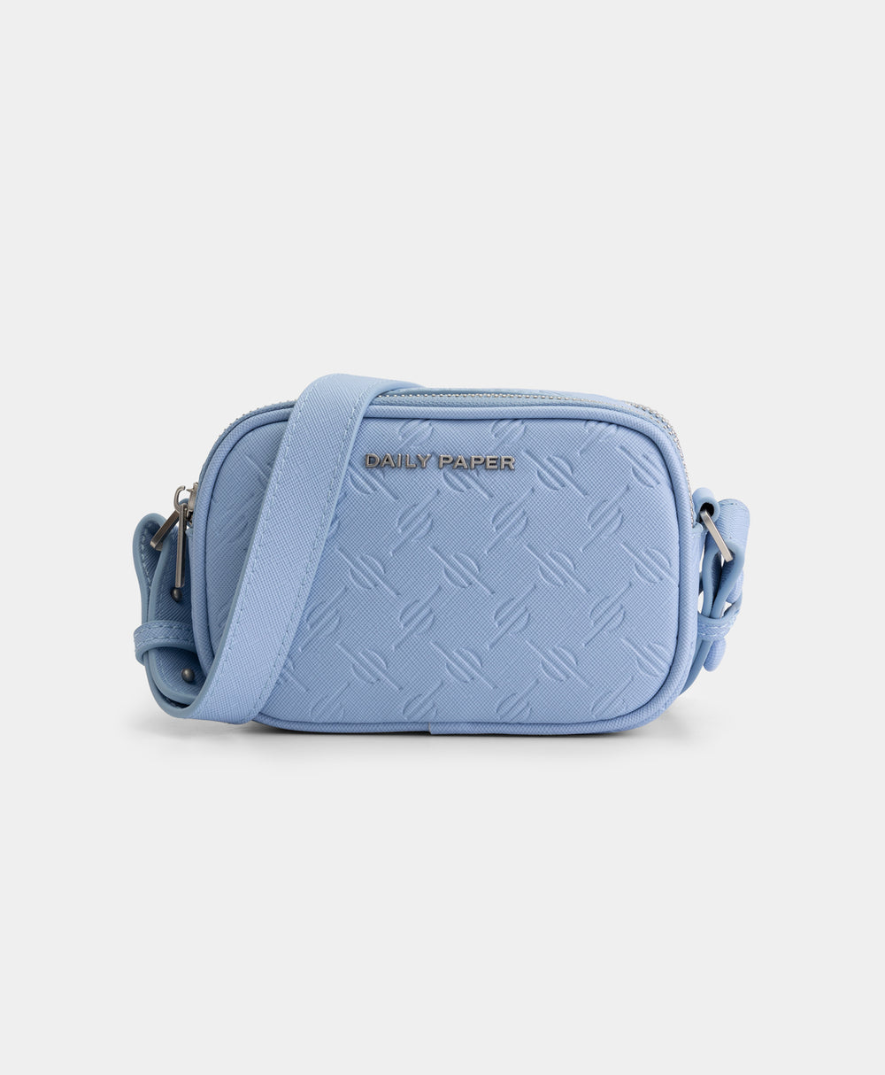 DP - Baby Blue May Monogram Bag - Packshot - Front 
