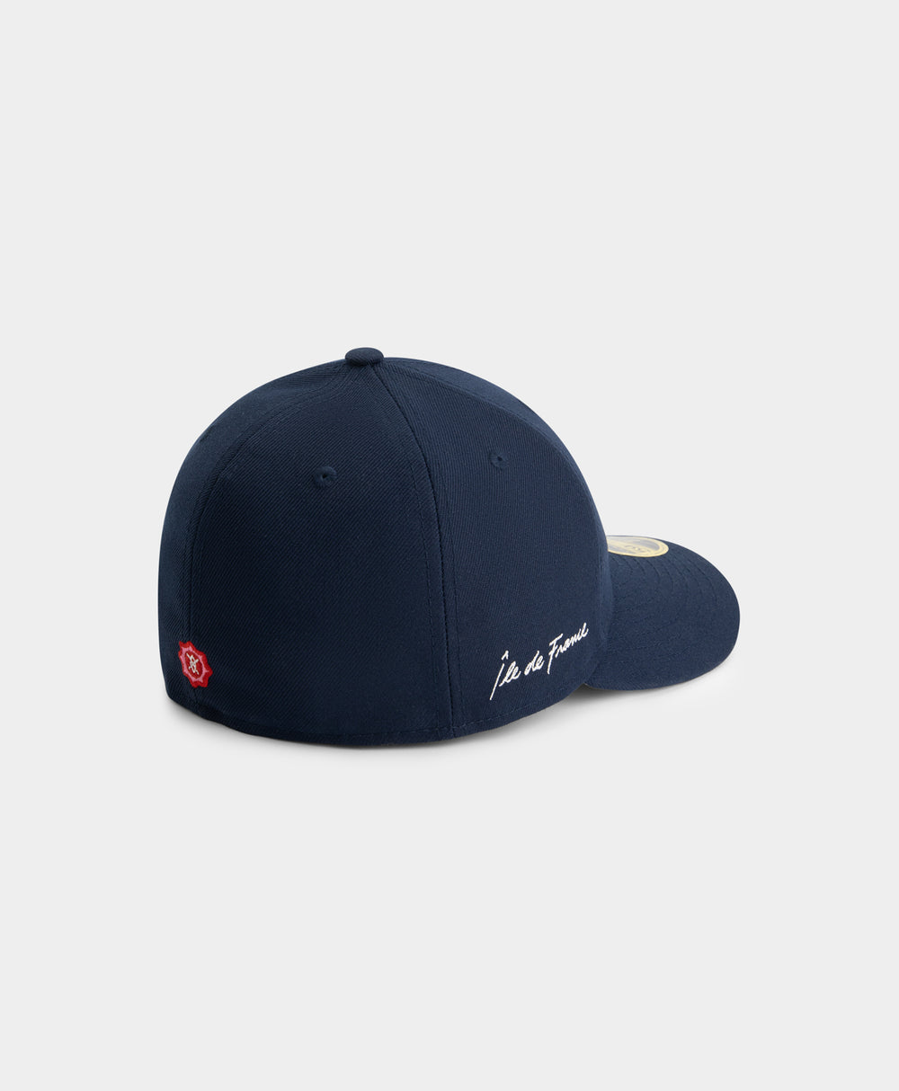 DP - Oceanside Blue Daily Paper x New Era Ile de France Cap - Packshot - rear