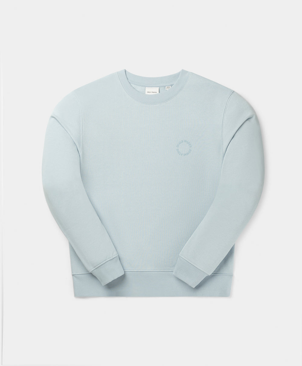 DP - Subdued Blue Orbit Sweater - Packshot - front 