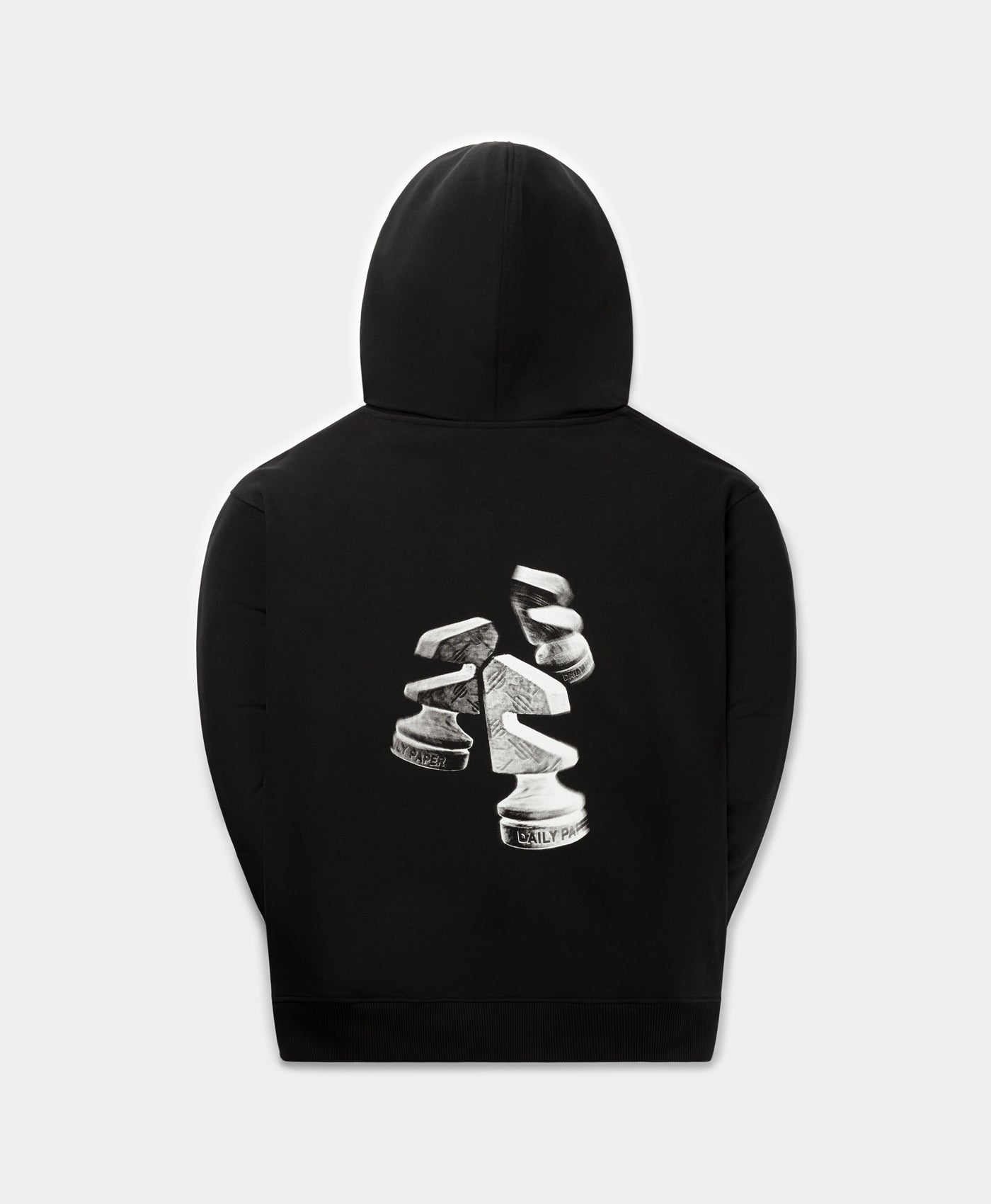 Daily paper black hoodie sale