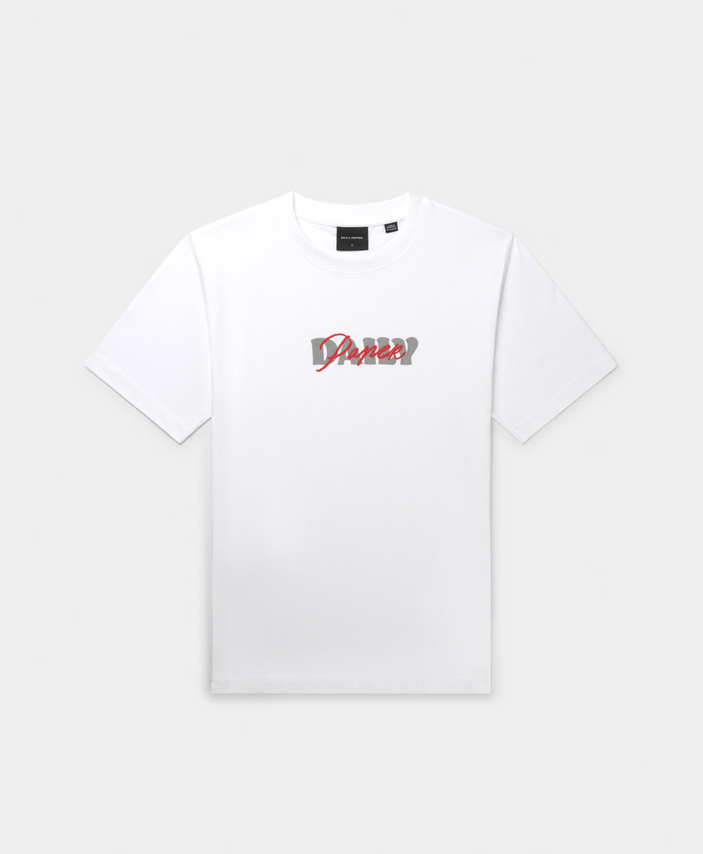 DP - White Overwritten T-Shirt - Packshot - Front