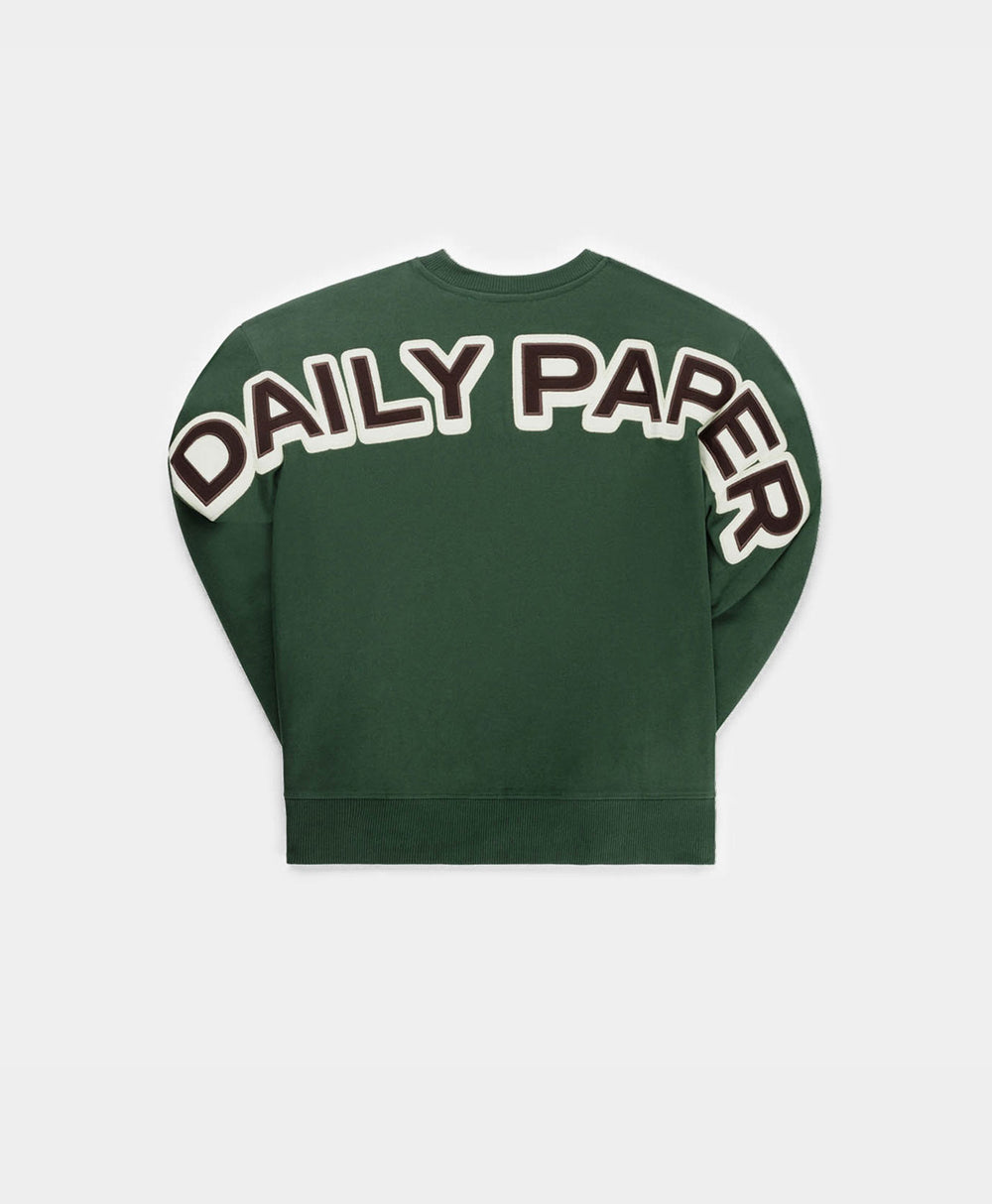 DP - Pine Green Ragla Sweater - Packshot - Front 