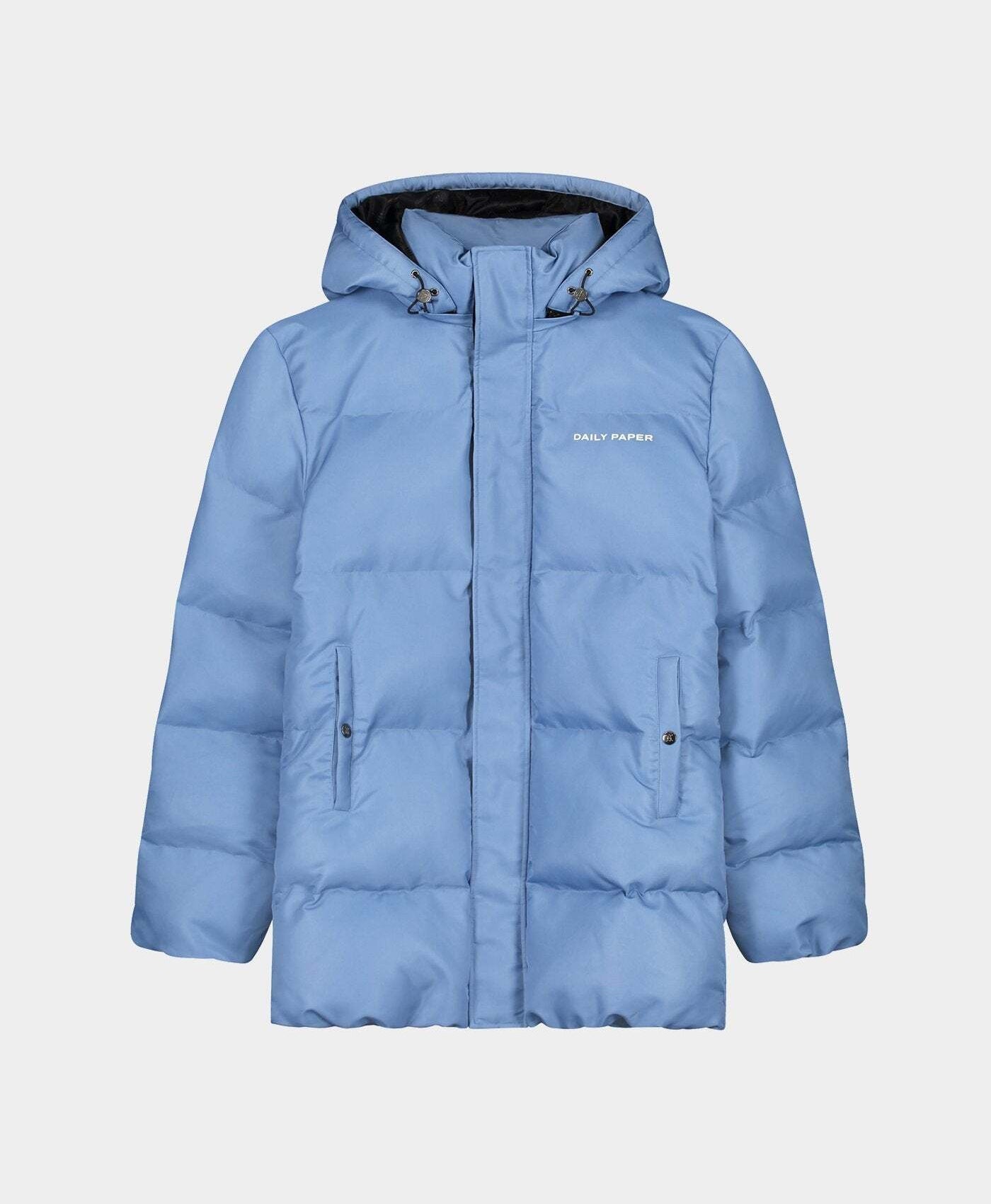 DP - Allure Blue Epuffa Mid Jacket - Packshot - Front