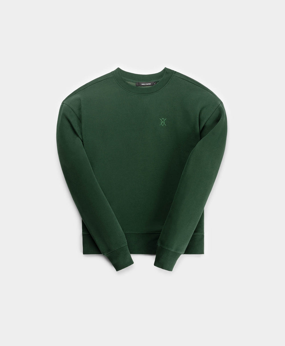 DP - Pine Green Ragla Sweater - Packshot - Rear
