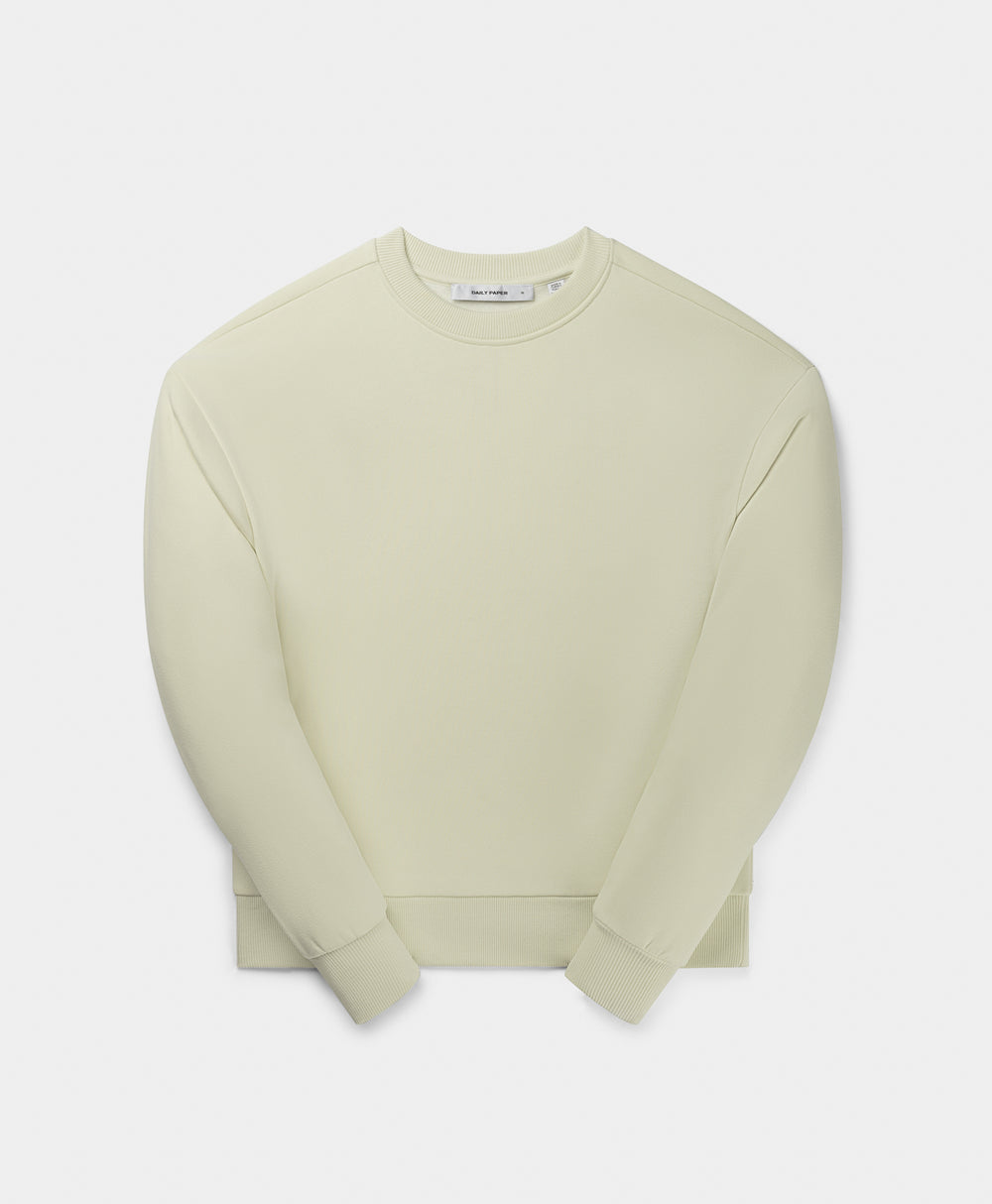 DP - Frost White Ragla Sweater - Packshot - Front