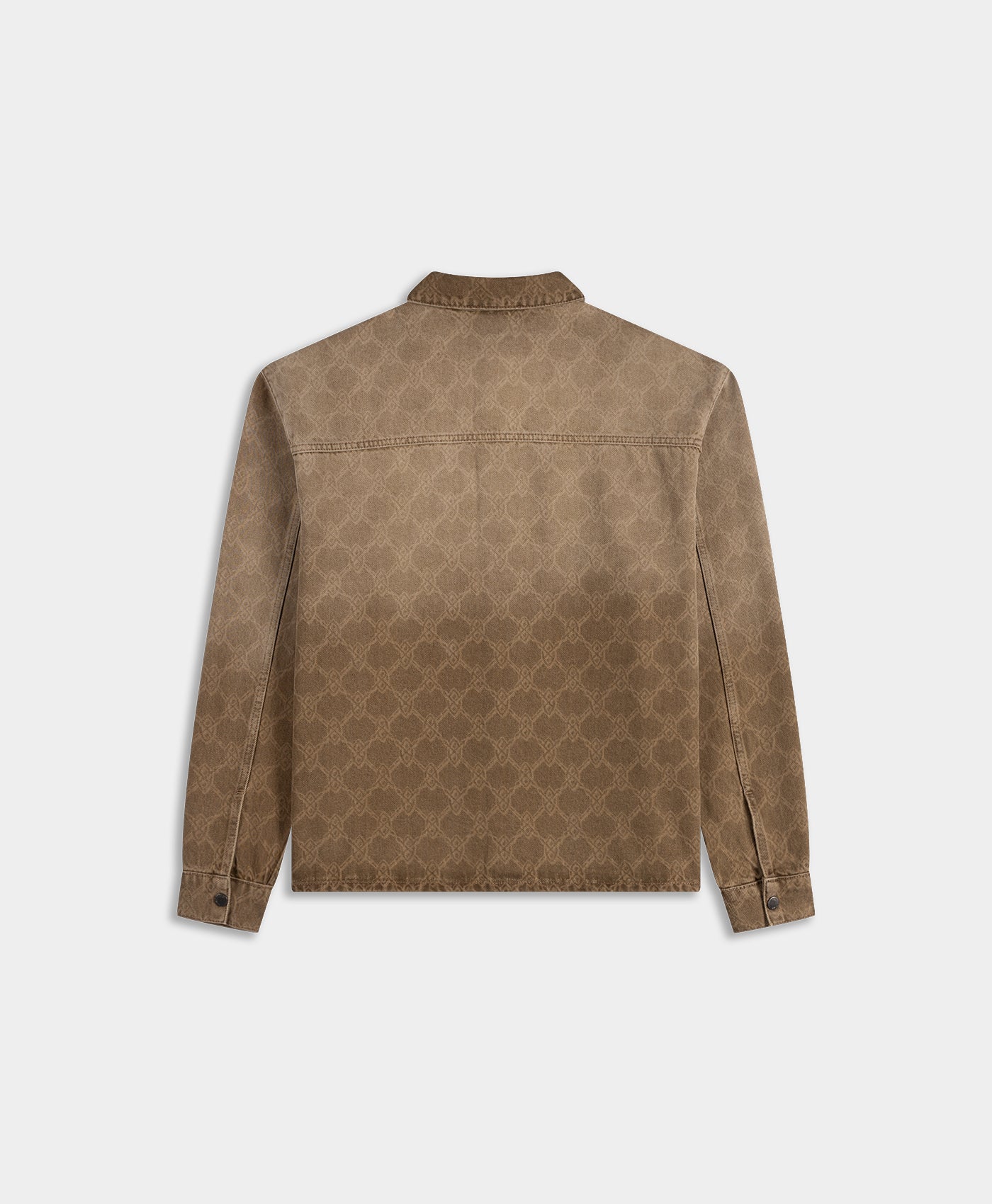 DP - Denim Rahul Faded Shield Denim Shirt - Packshot - rear