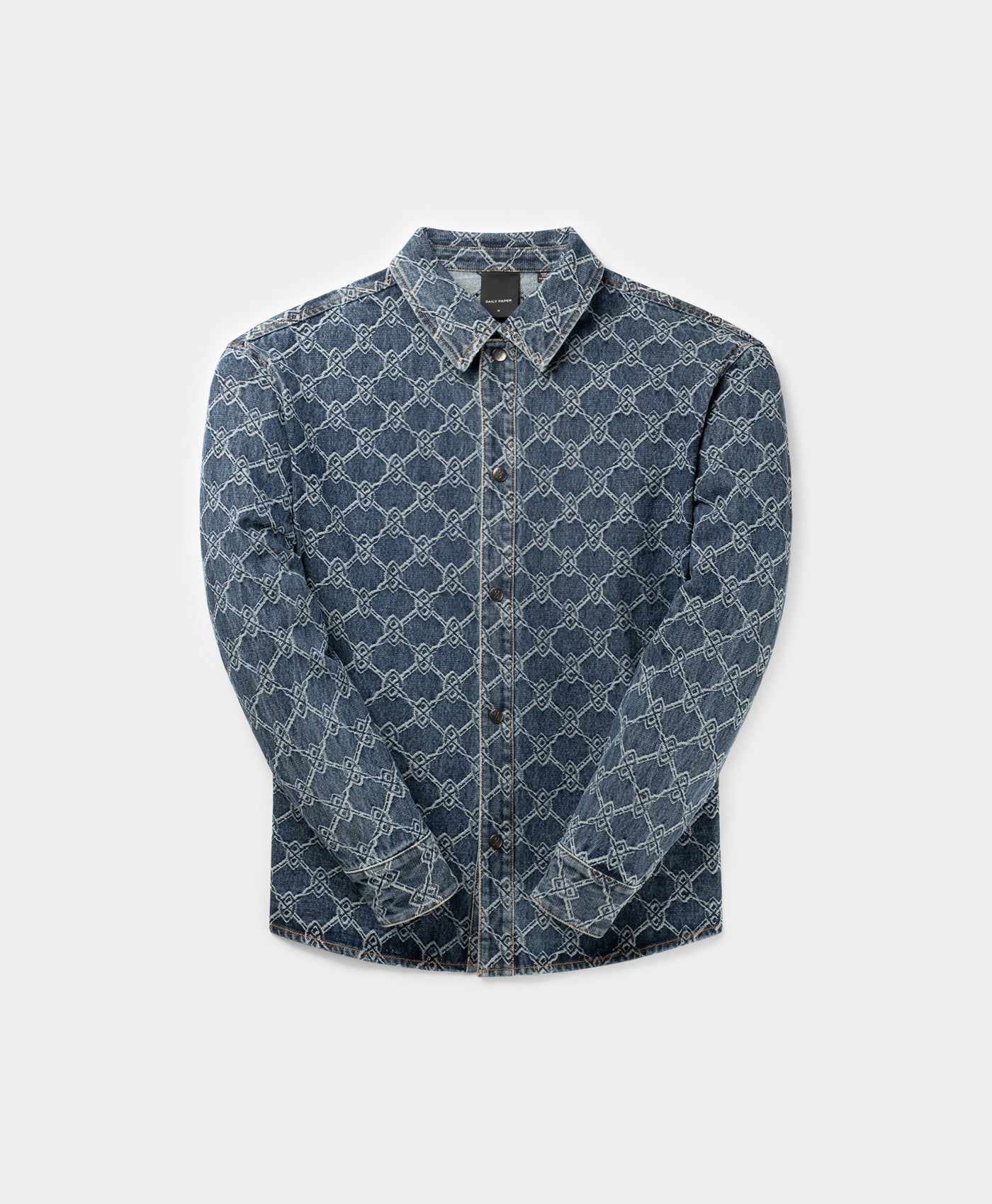 Daily Paper Blue Rahul Shield Shirt