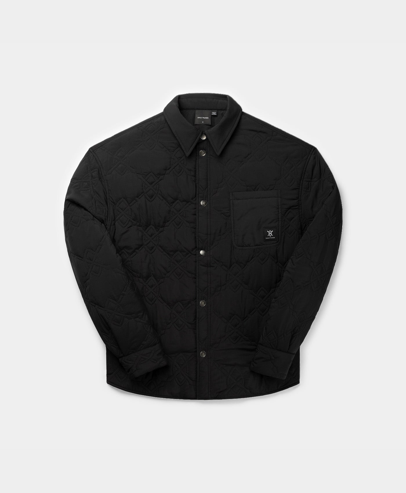 DP - Black Rajub LS Shirt - Packshot - Front 