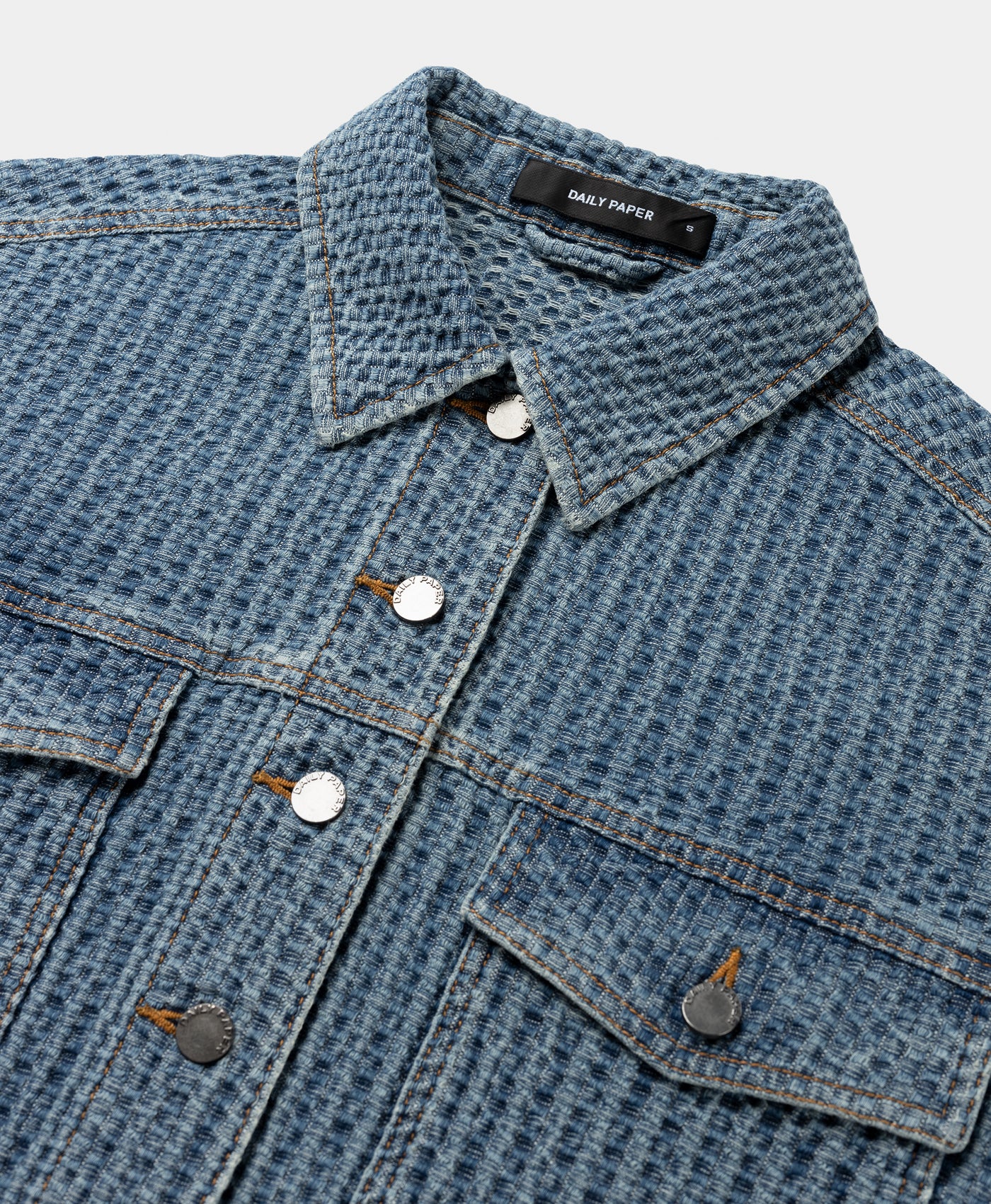 DP - Light Blue Relaxed Denim Jacket - Packshot - detail