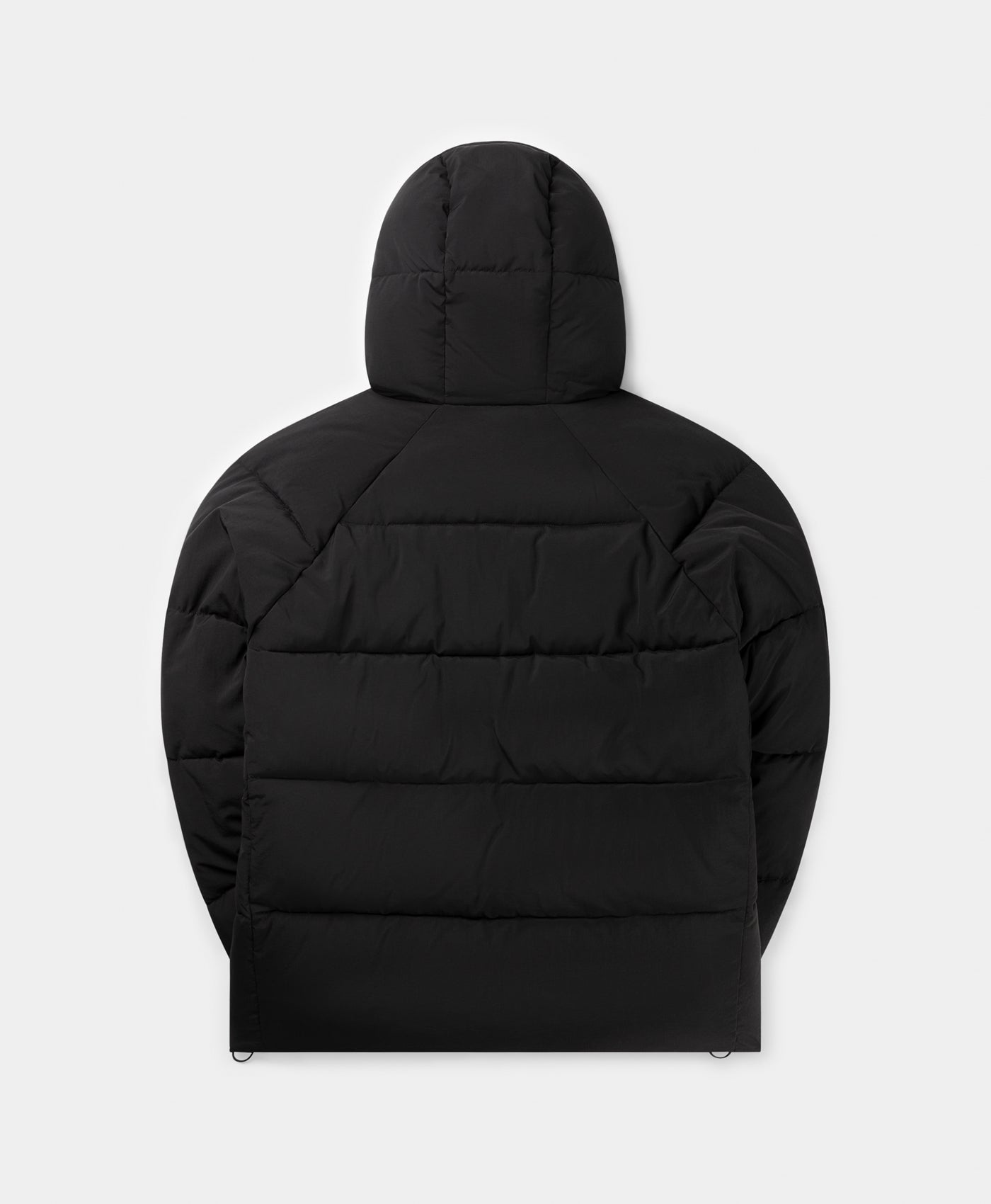 DP - Black Relaxed Puffer - Packshot - rear