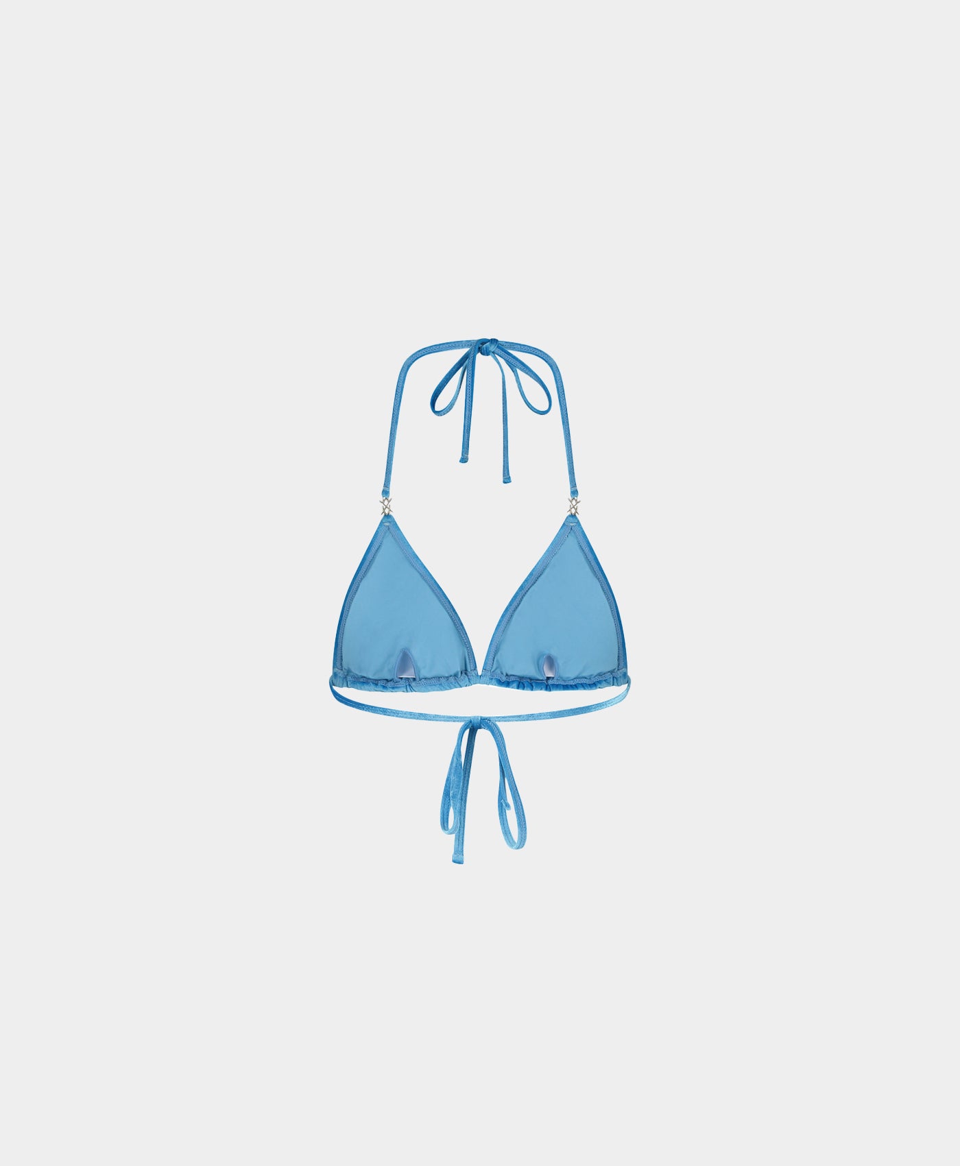 DP - Blue Velvet Bikini Top - Packshot - rear
