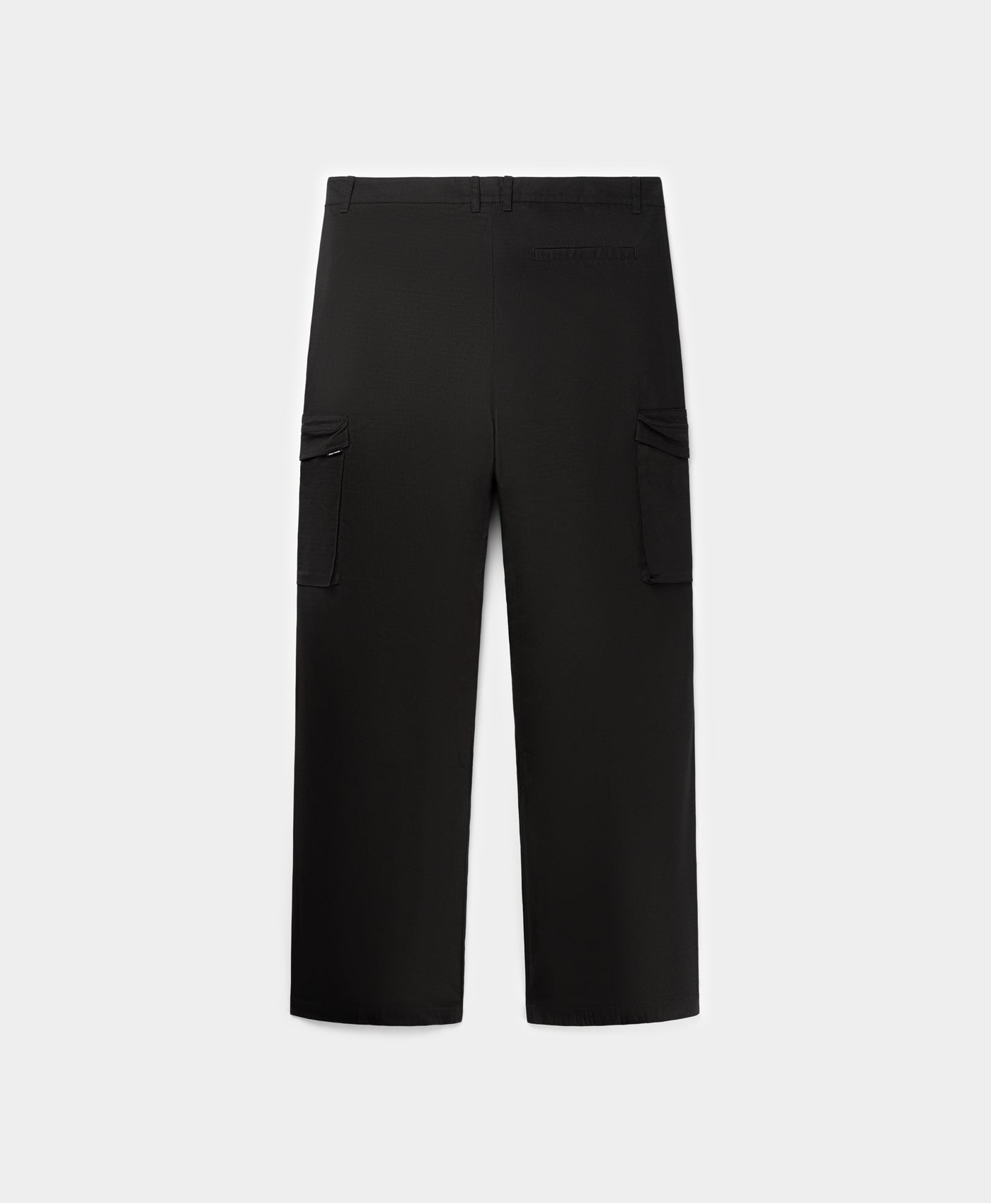 DP - Black Oyster Ripstop Cargo Pants - Packshot - rear