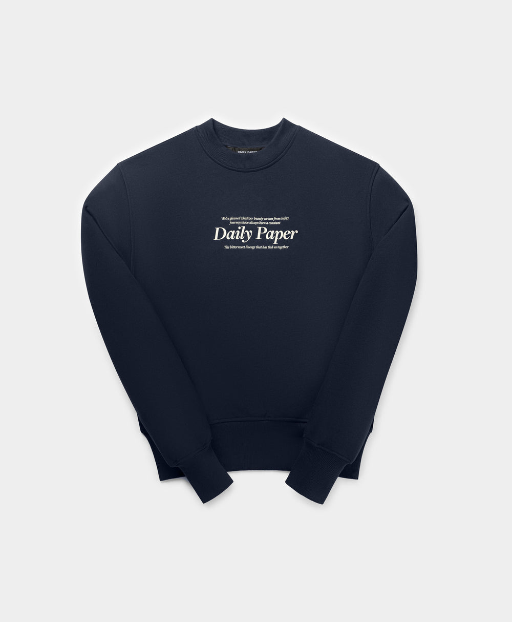 DP - Deep Navy Rosie Sweater - Packshot - Front