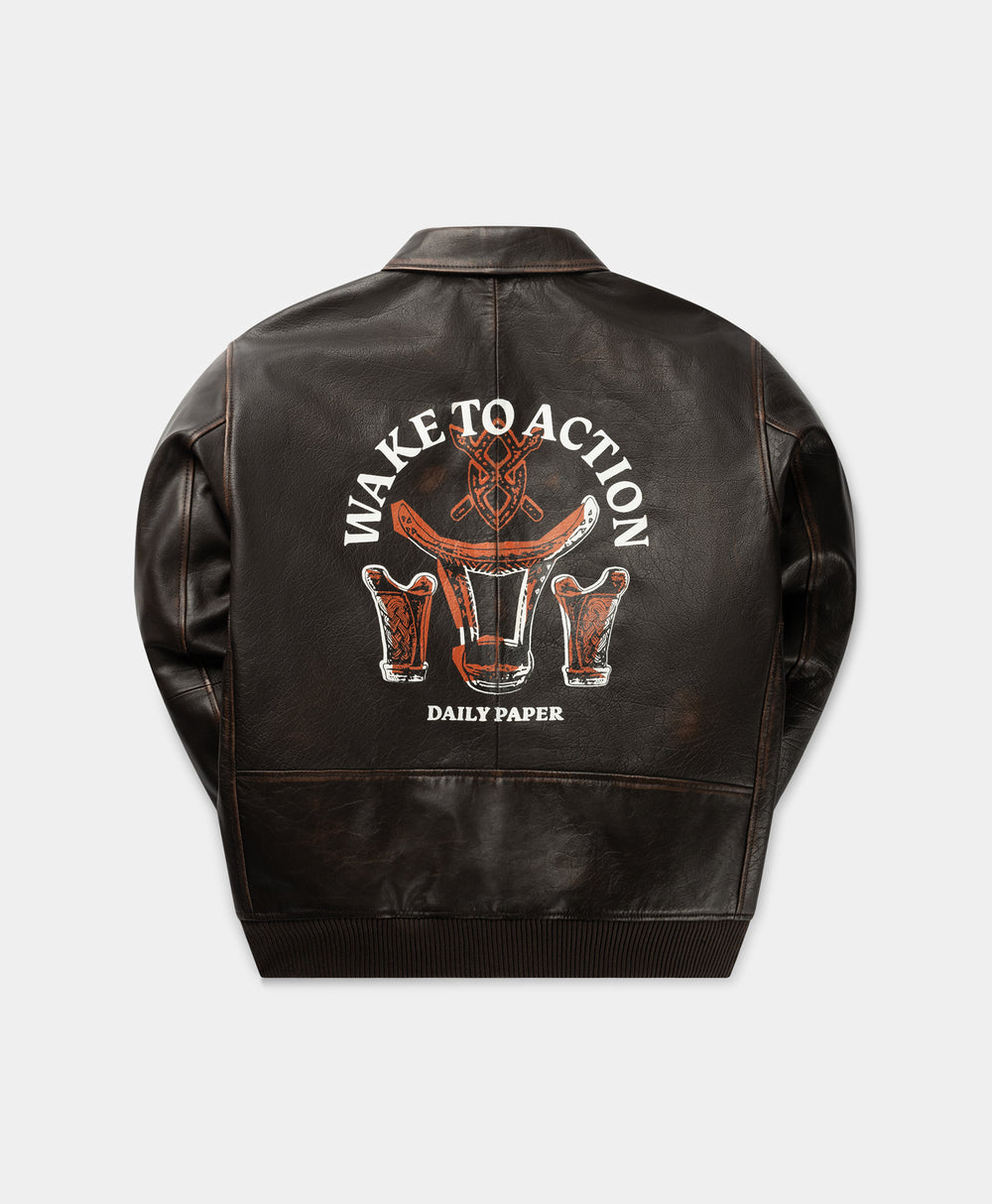 DP - Dark Brown Rovin Jacket - Packshot - Front 