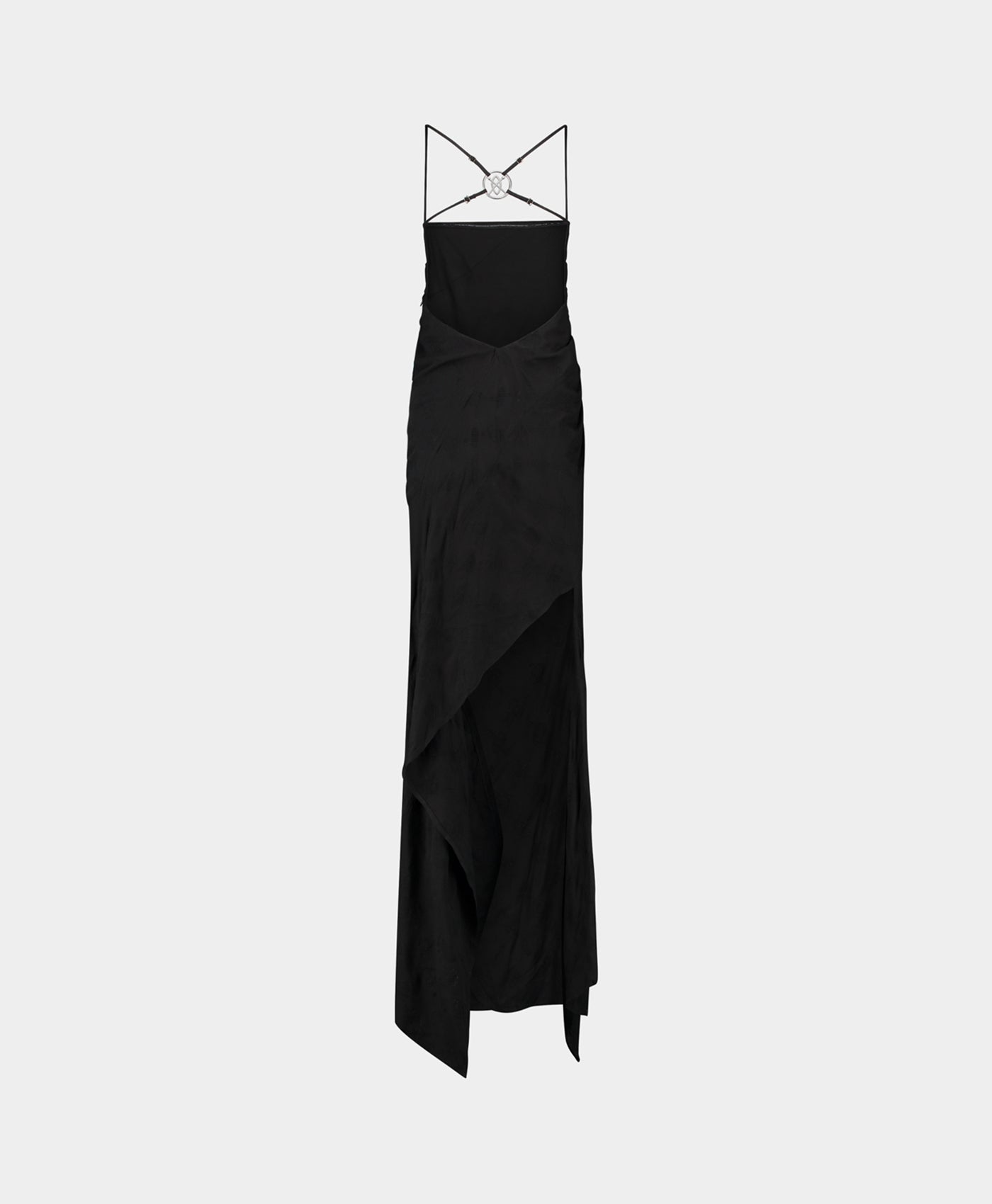 DP - Black Ramoja Dress - Packshot - Rear