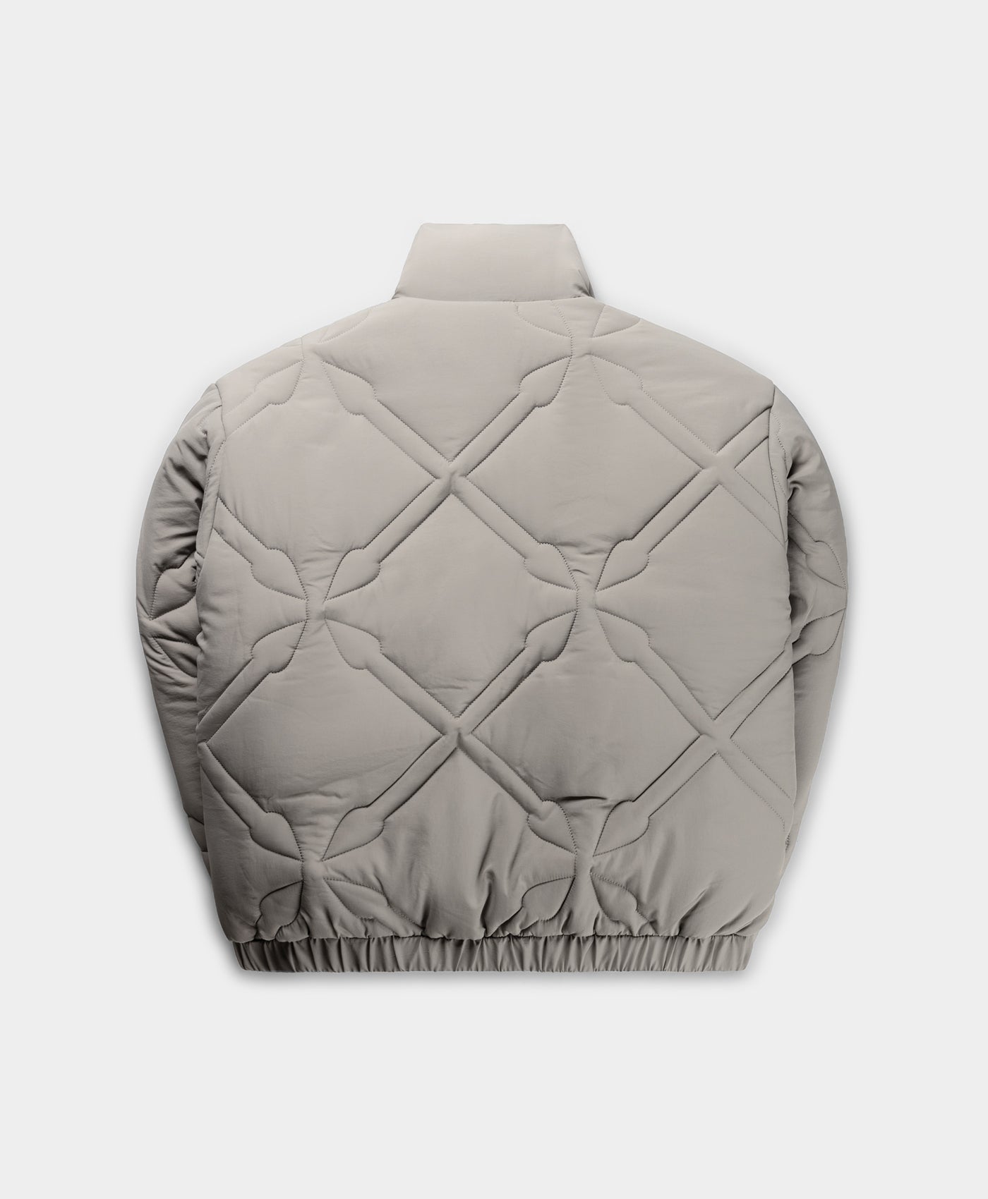 DP - Grey Flannel Runako Puffer Jacket - Packshot - Rear