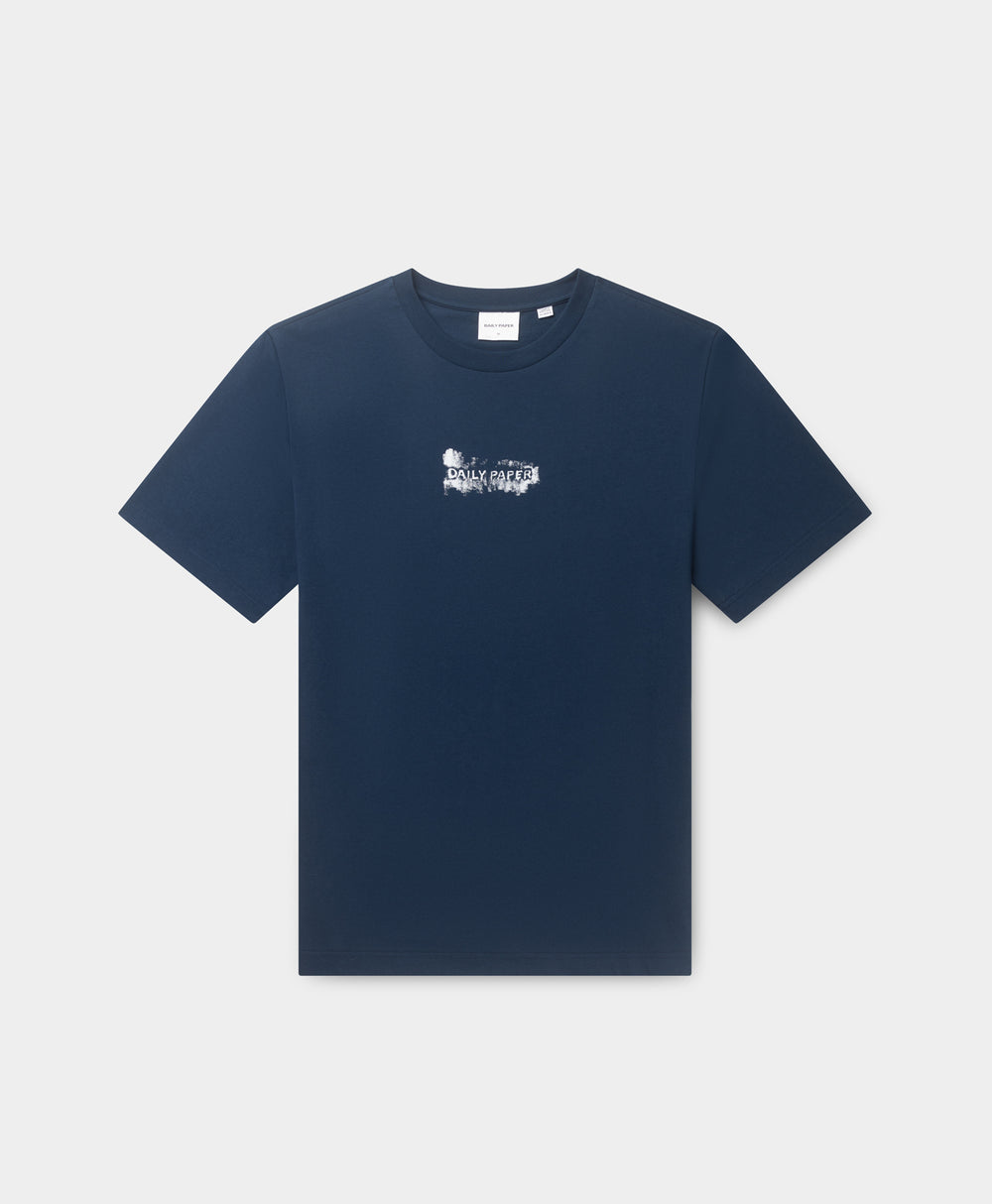 DP - Peagant Blue Scratch Logo T-Shirt - Packshot - Front