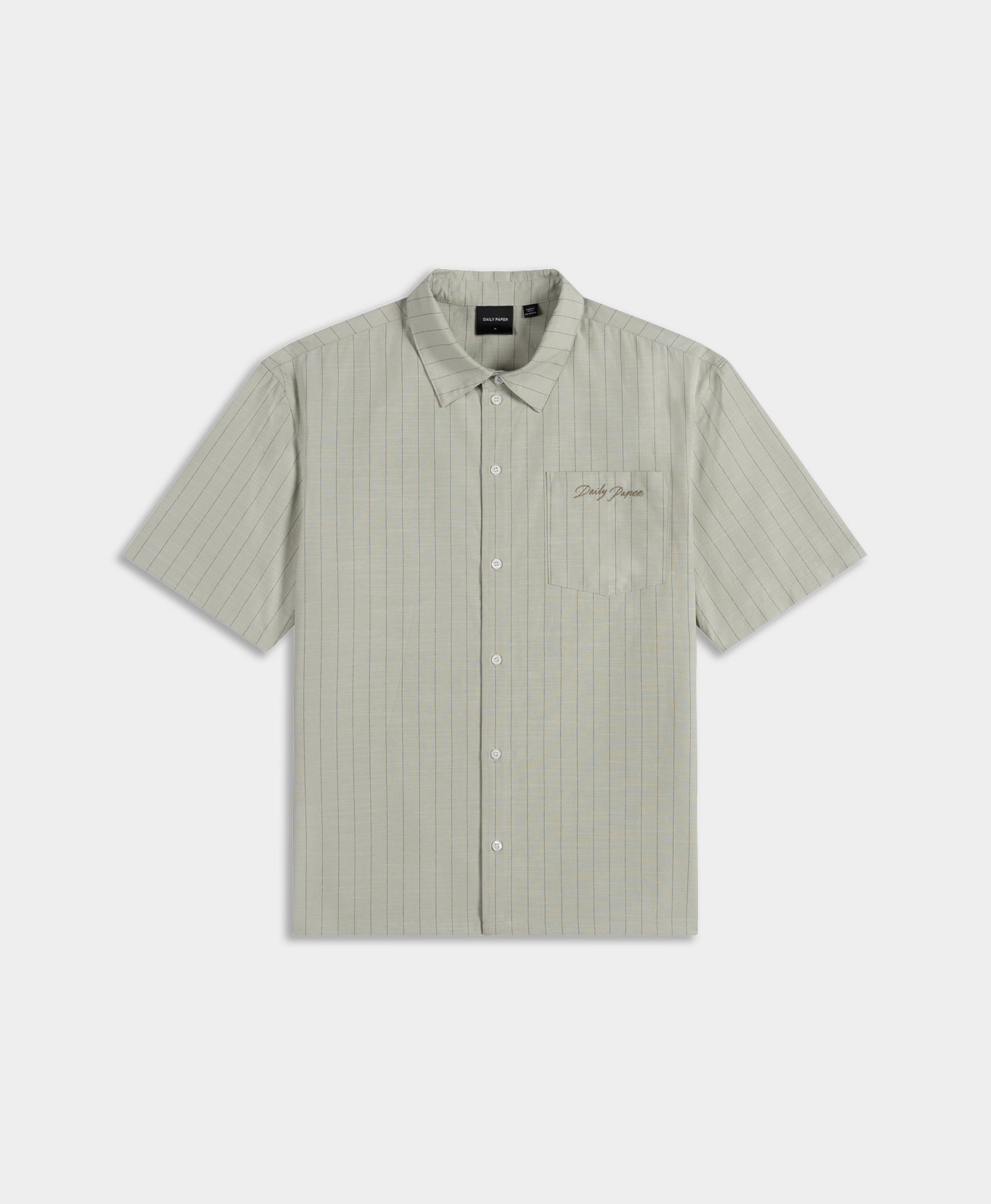 DP - Green Stripe Script Shirt - Packshot - front