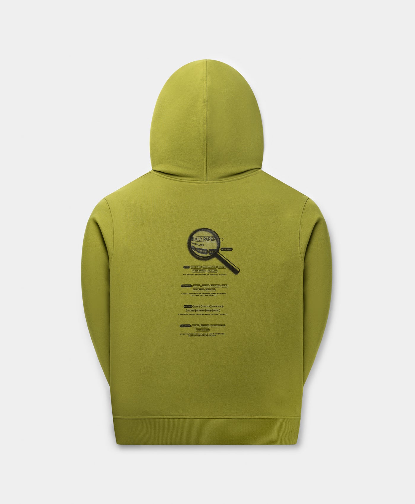 Daily paper green hoodie sale