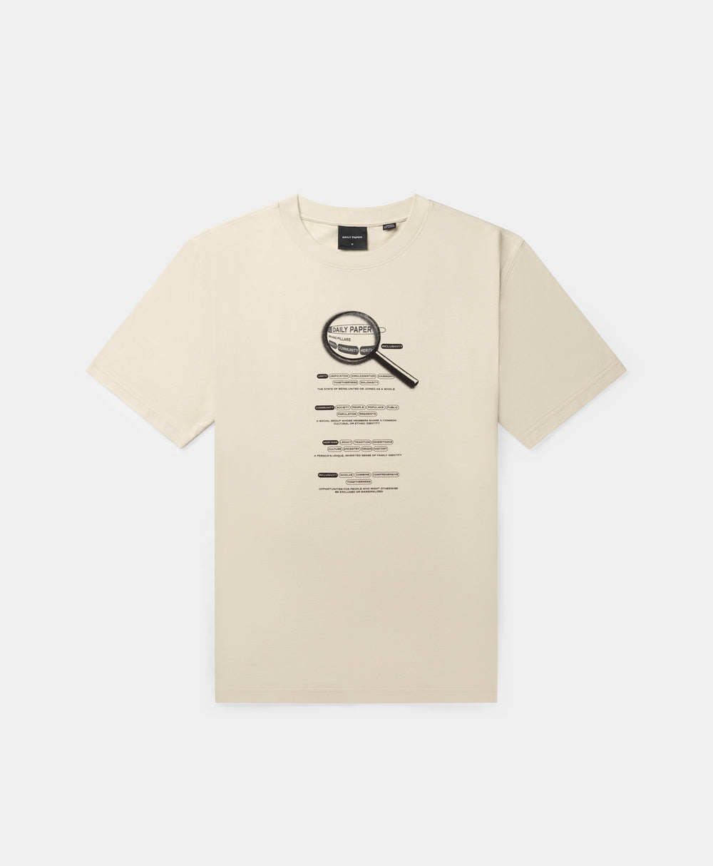 DP - Pelican Beige Search SS T Shirt - Packshot - front 