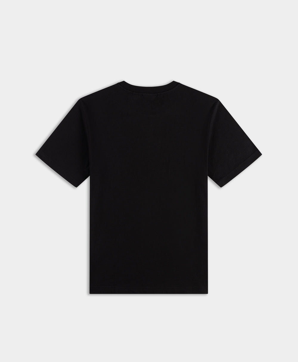 DP - Black Shadow Grid T-Shirt - Packshot - rear