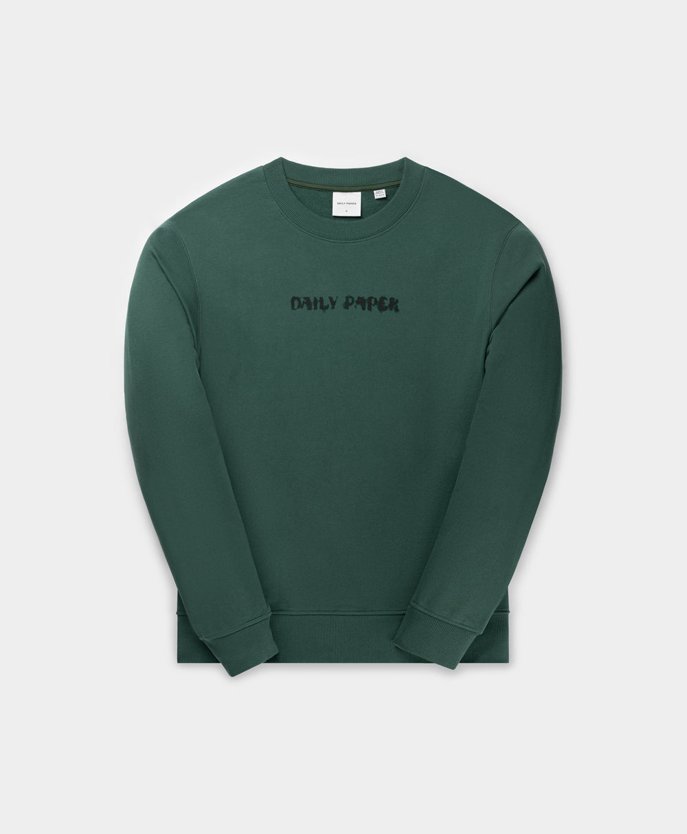 DP - Bistro Green Shield Focus Sweater - Packshot - front 