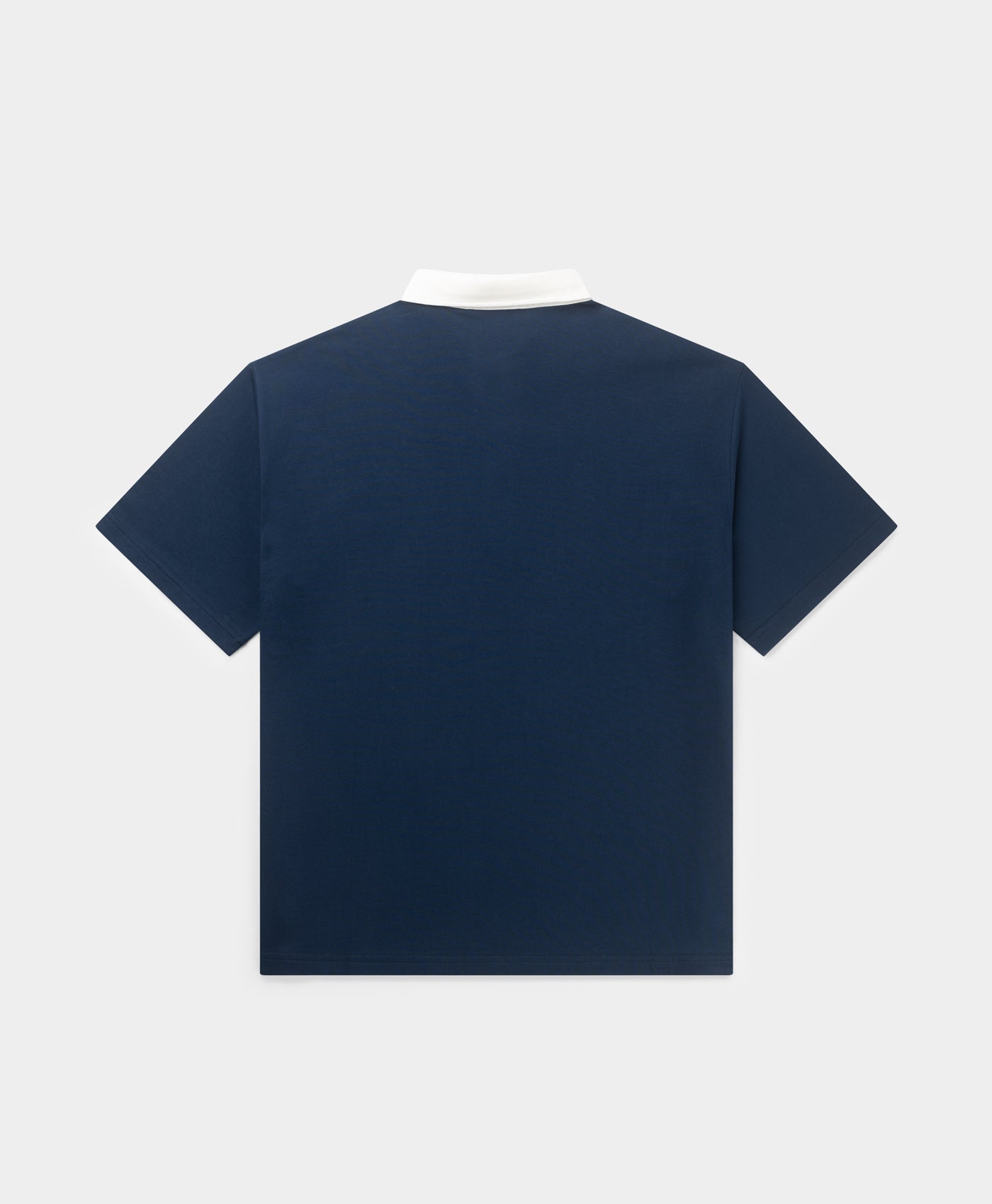 DP - Pageant Blue Shield Polo T-Shirt - Packshot - Rear