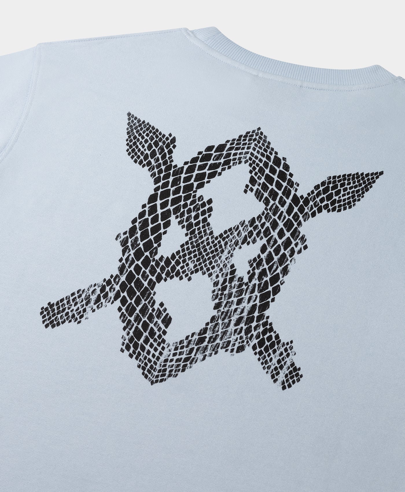 DP - Skyway Blue Snake Shield Sweater - Packshot - detail