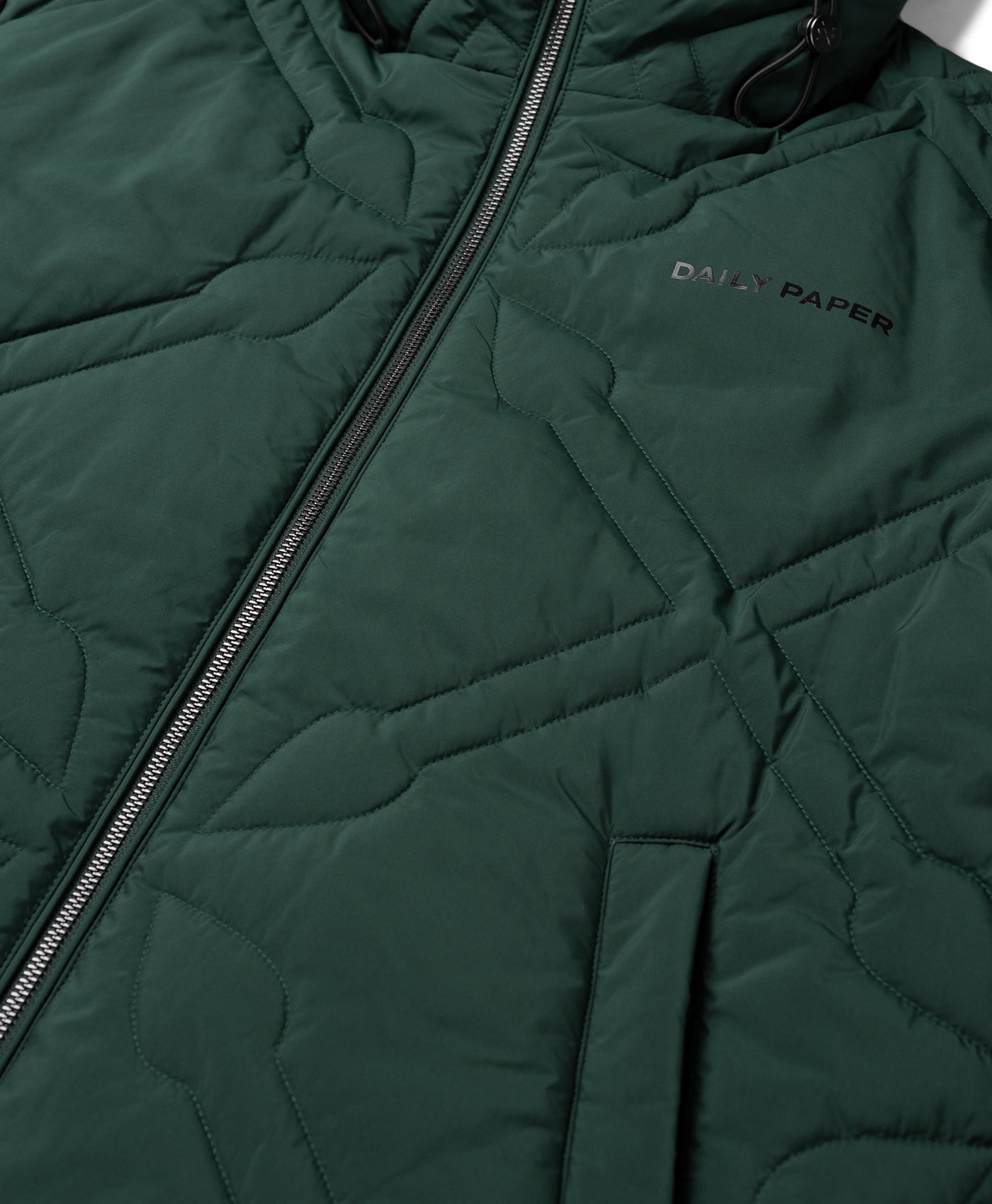 DP - Pine Green Spear Padded Jacket - Packshot