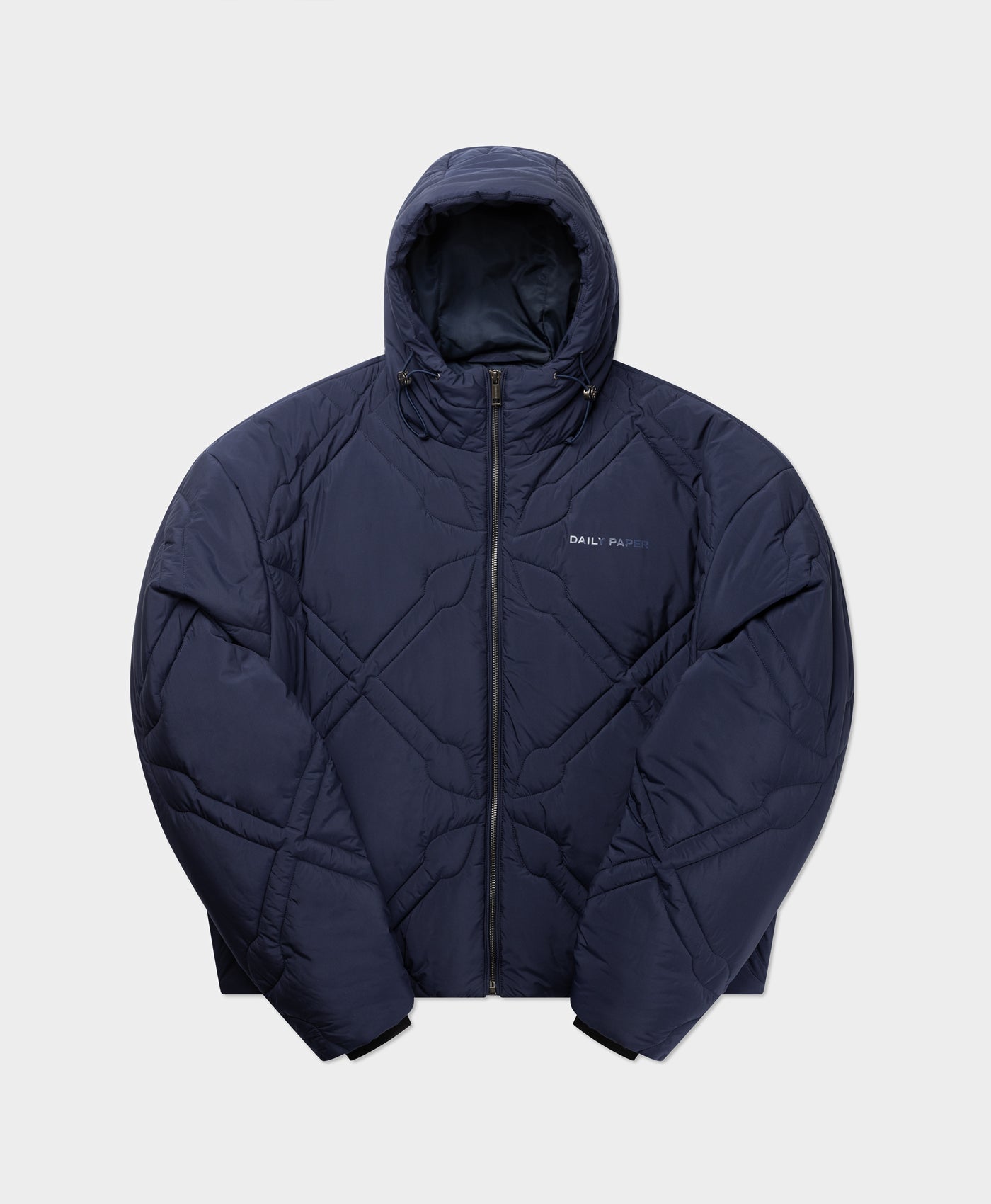 Daily Paper Maritime Blue Spear Puffer Jacket