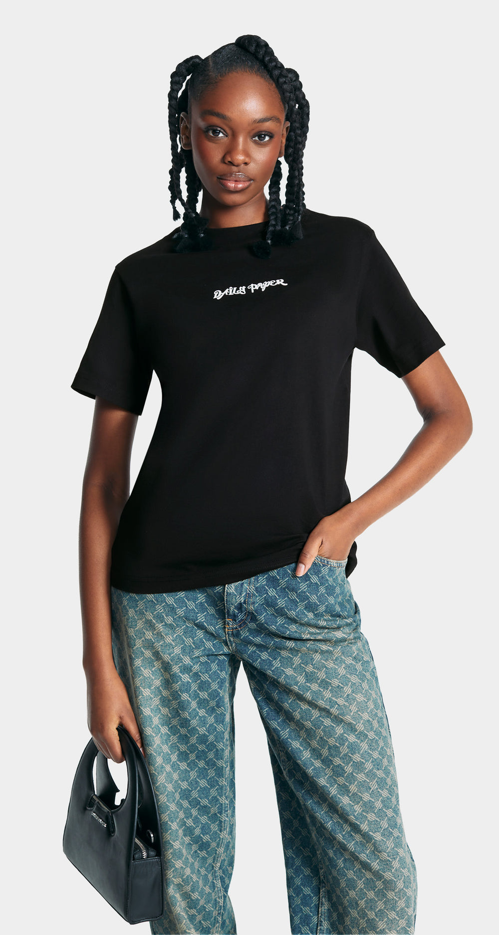 DP - Black Diverse Logo T-Shirt - Wmn - Rear