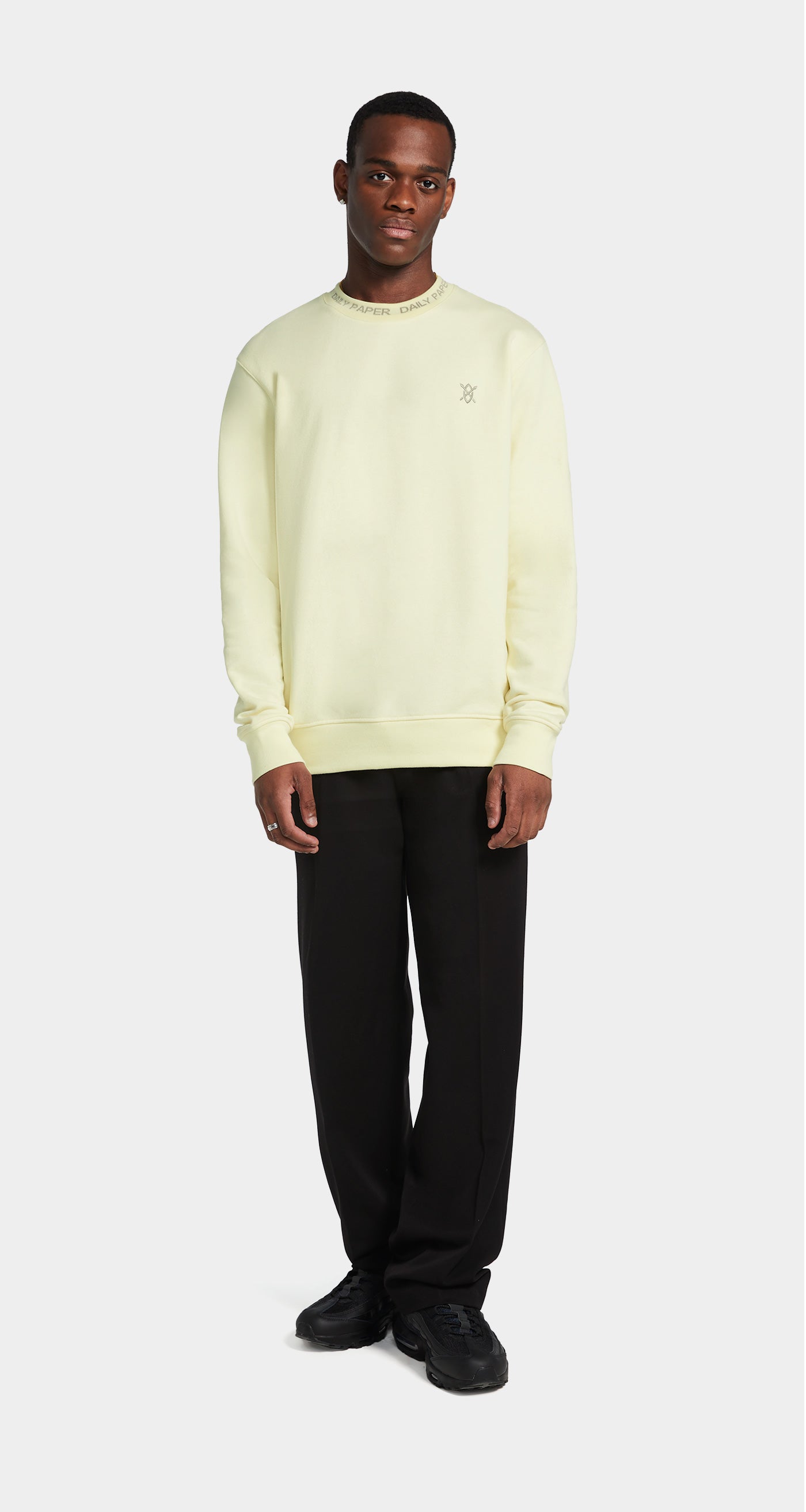 DP - Icing Yellow Erib Sweater - Men - Front