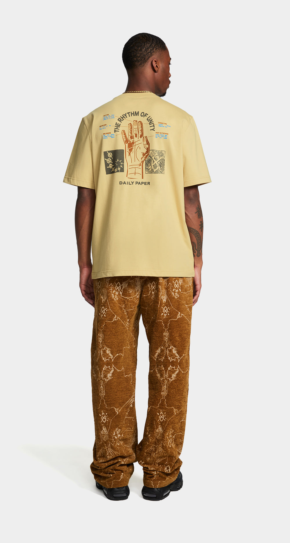 DP - Taos Beige Identity T-Shirt - Men - Front 