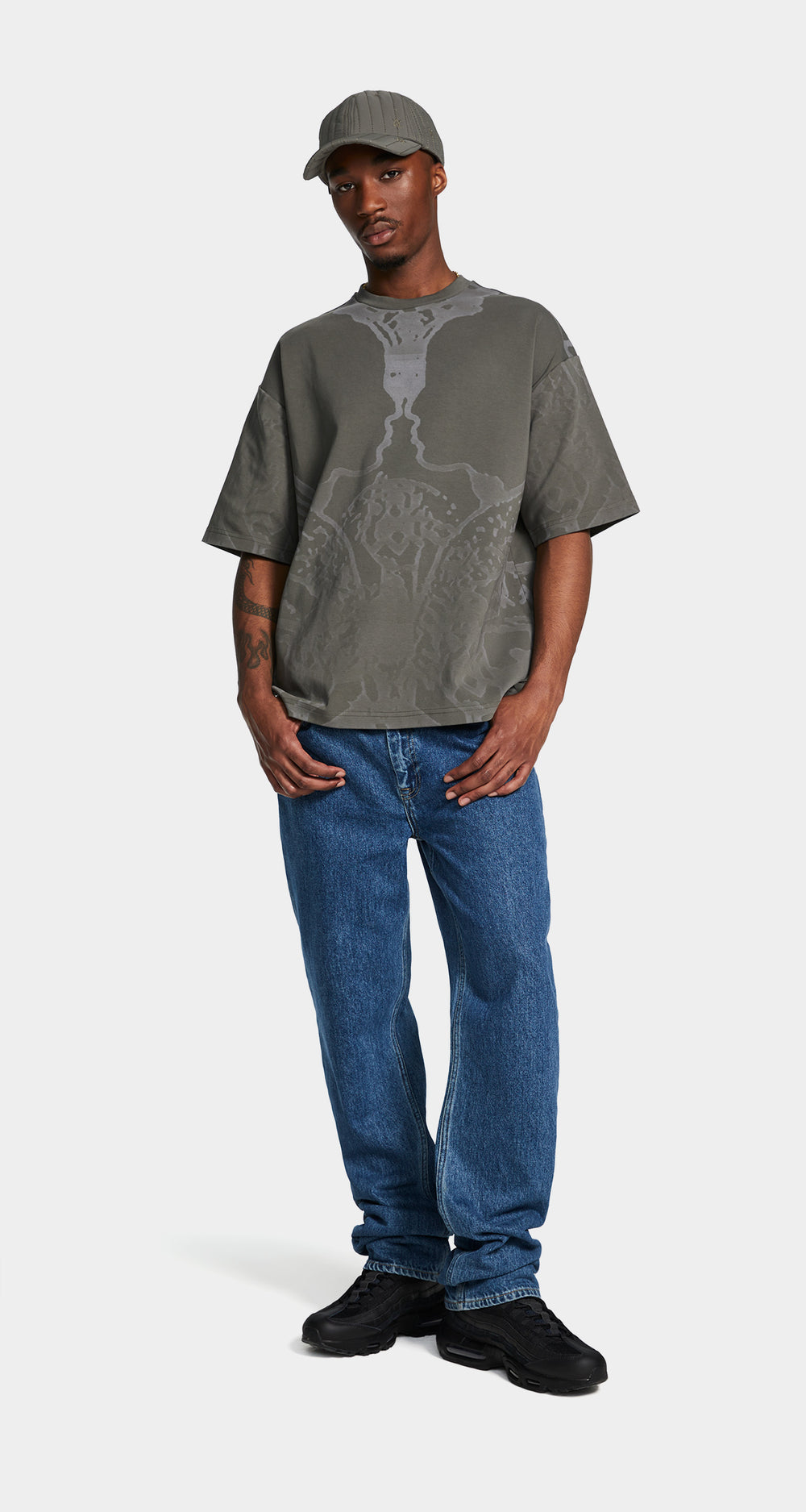 DP - Chimera Green Secret Ryhthm Oversized T-Shirt - Men - Front