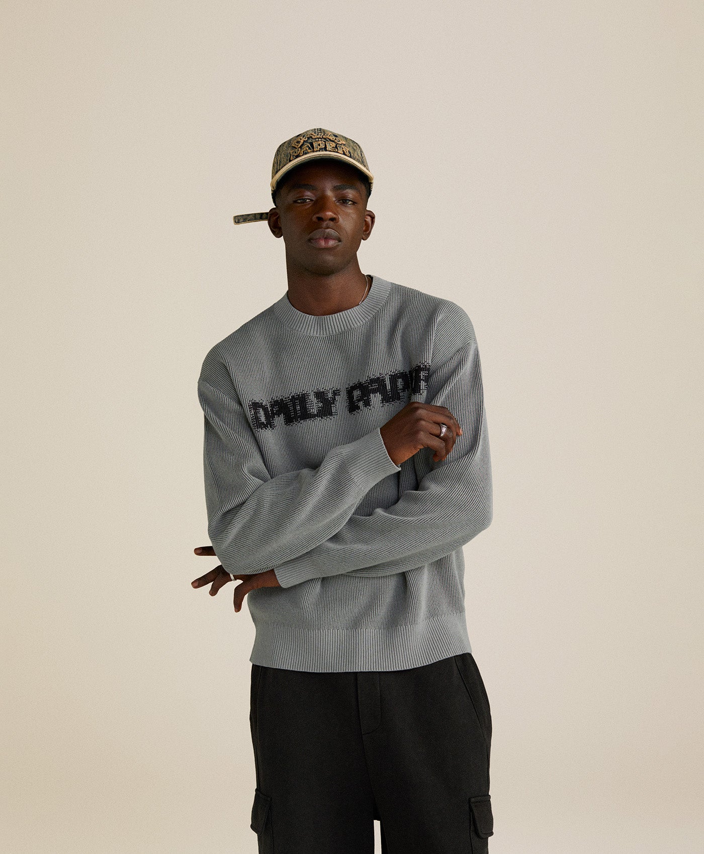 Daily Paper Wet Weather Logo Knit Sweater – Daily Paper Worldwide