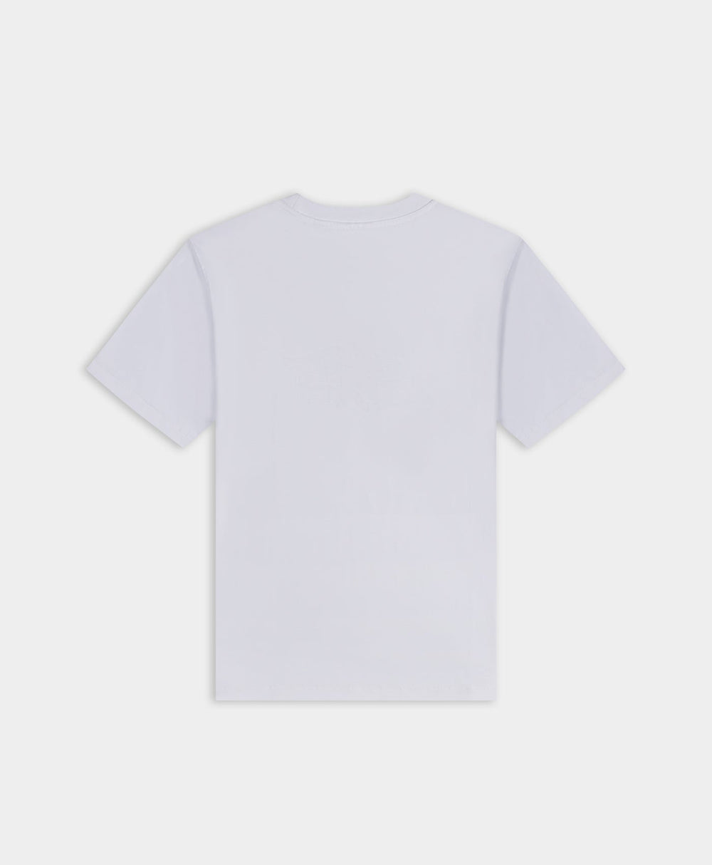 DP - White 3D Script SS T-Shirt - Packshot - Rear